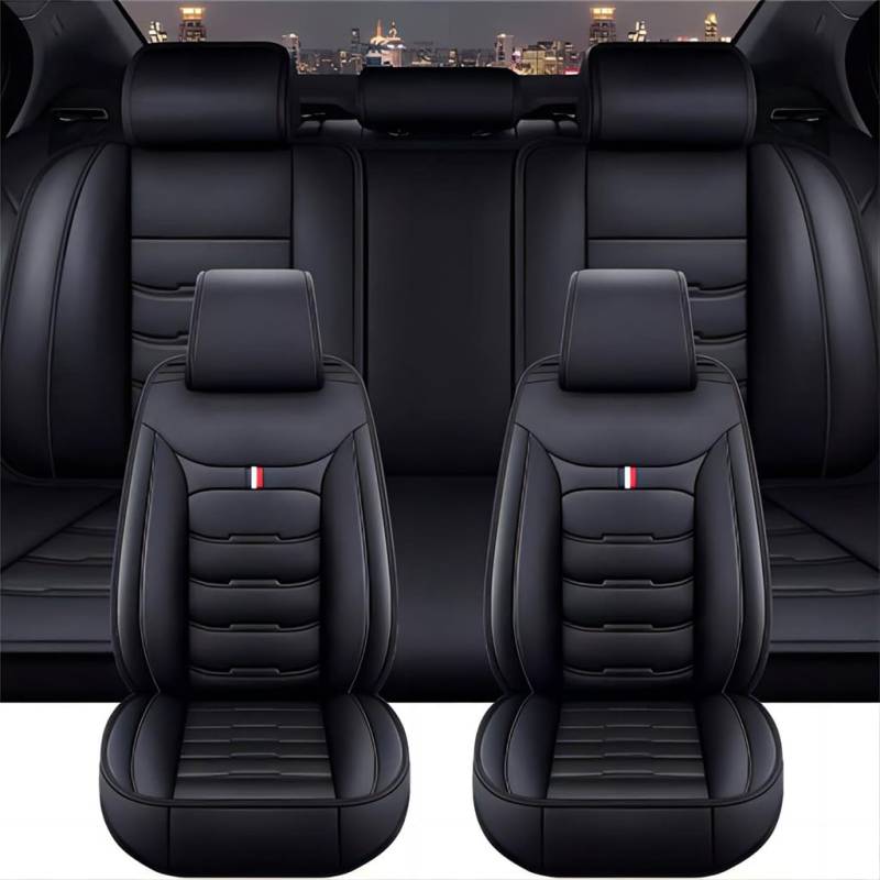 DBCFL Auto Sitzbezüge für Suzuki Vitara 2015 2016 2017 2018 2019 2020 2021 2022 2023 2024 2025, Leder Sitzschoner Komplettset Autositzbezüge Wasserdicht Sitzkissenschutz Protektoren Zubehör,C von DBCFL
