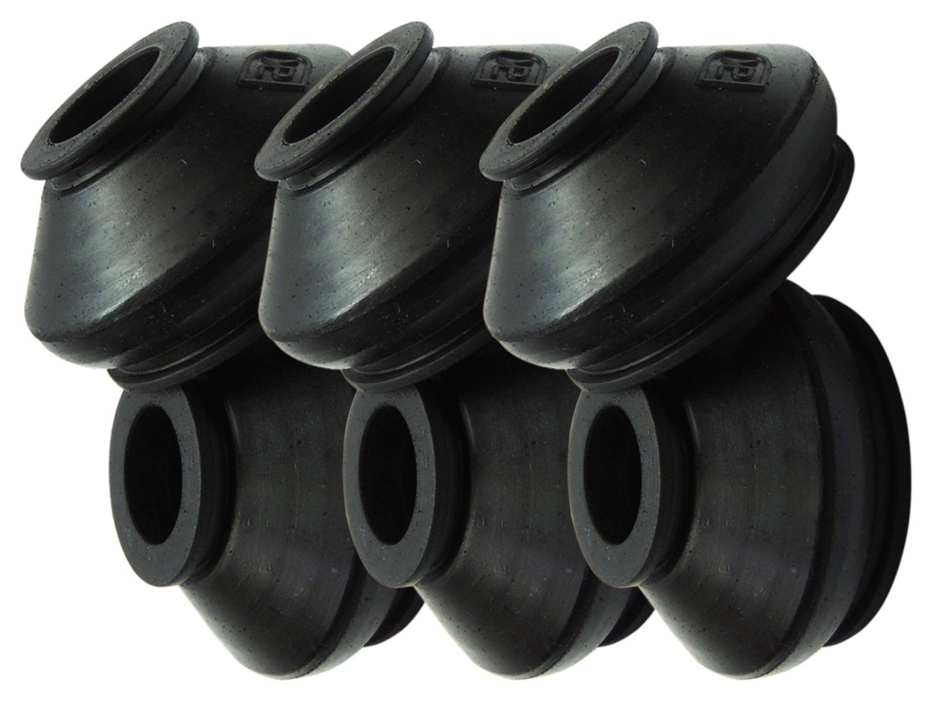 6 x hochwertige Gummi-Staubschutzkappen für Spurstangenkopf und Kugelgelenk, Größe 13 30 23 von DBK-Dimitrov