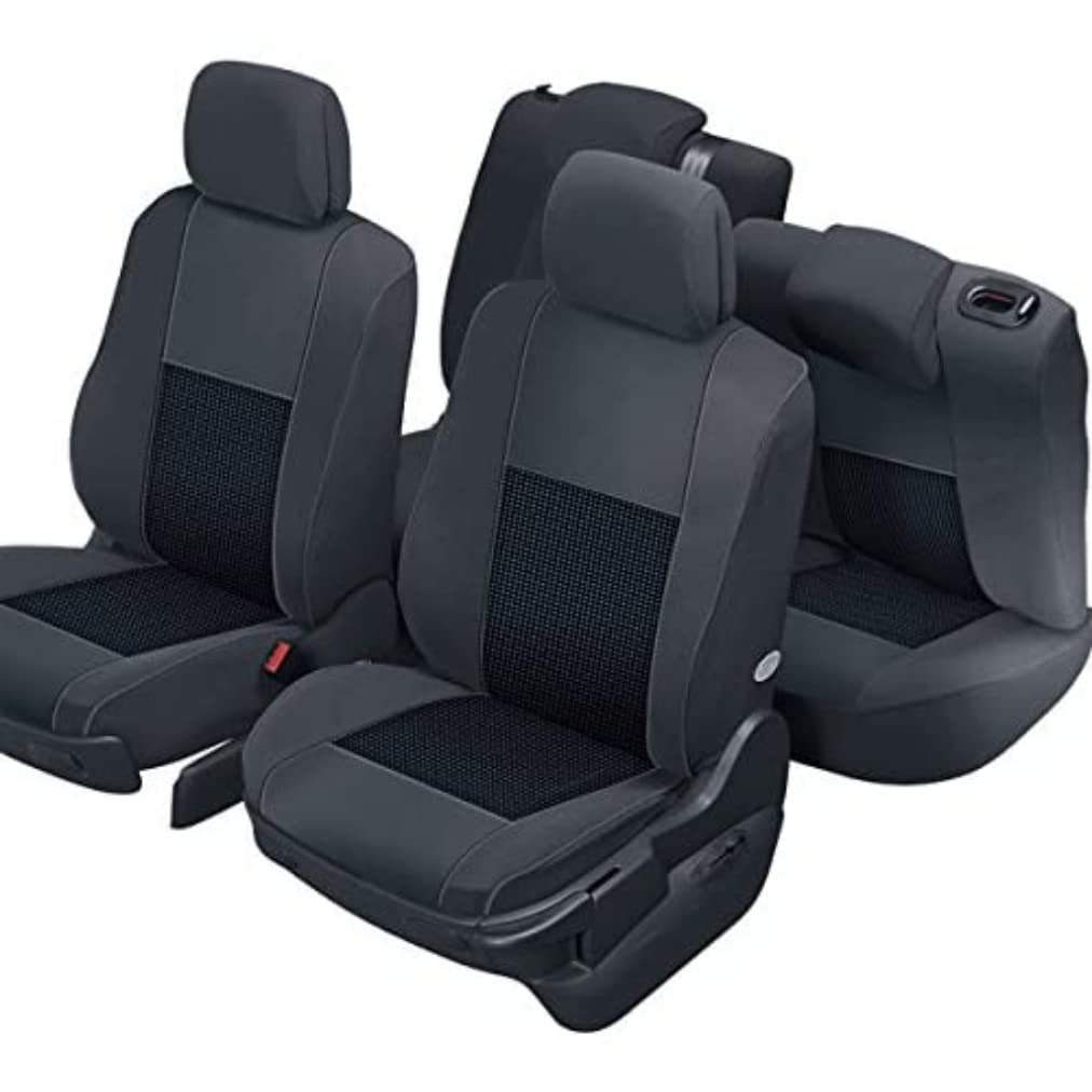 DBS Autositzbezüge - nach Maß - hochqualitative Fertigung - Schnelle Montage - Kompatibel mit Airbag - Isofix - 1011550, Schwarz DBS Autositzbezüge - nach Maß - hochqualitative Fertigung - Schnelle Montage - Kompatibel mit Airbag - Isofix - 1011550, Schwarz von DBS