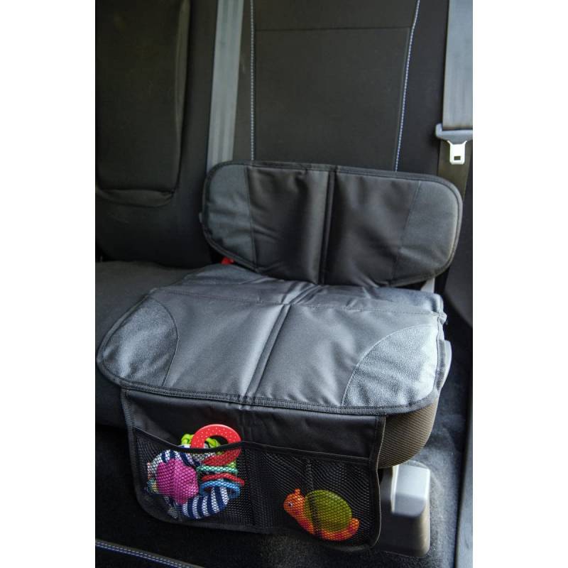 DBS 1013082 Autositzschoner für Kinder/Babys, Bezug mit Organizer-Taschen, Universal von DBS
