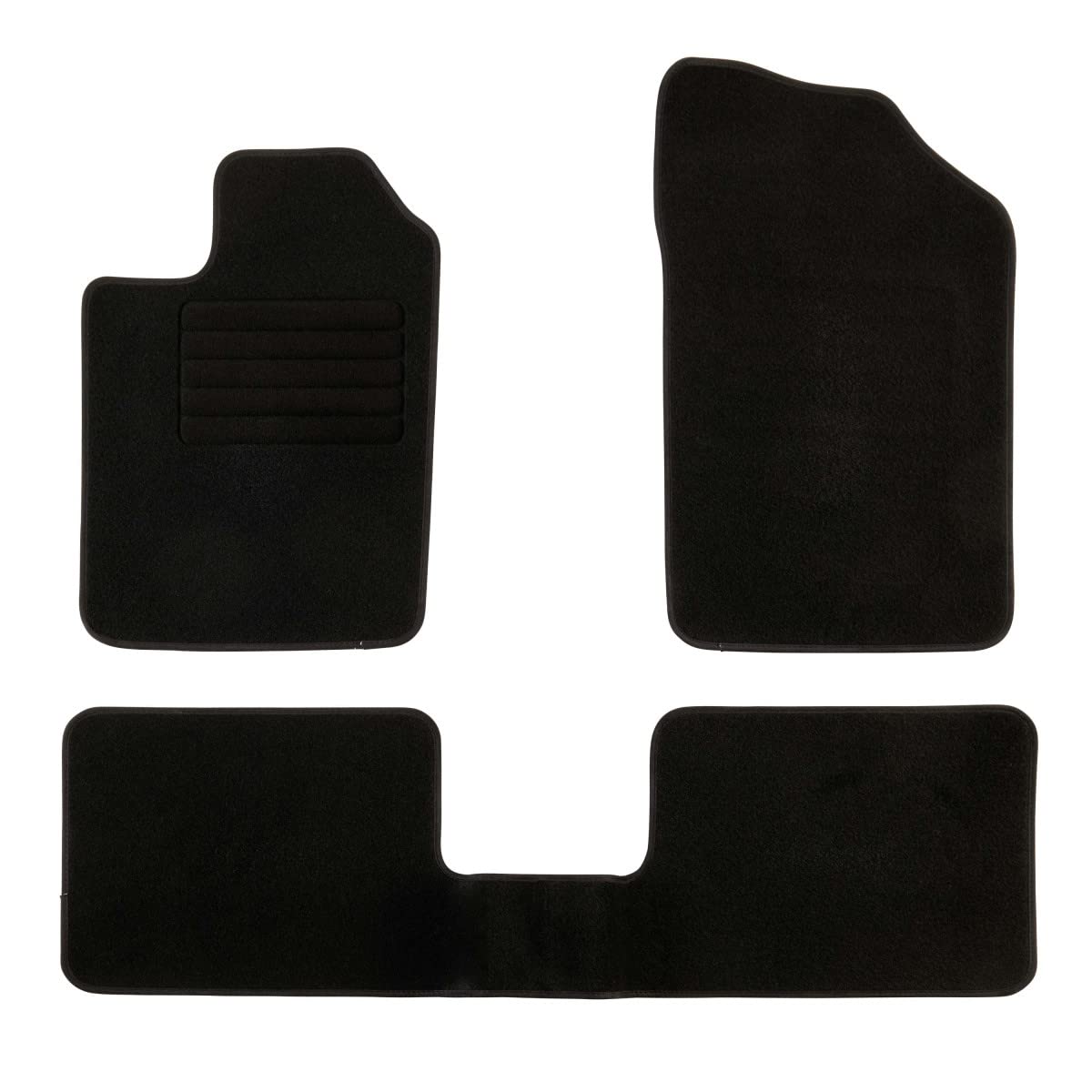 DBS 1763185 Autofußmatte - nach Maß - 3-teilig - Anti Rutsch - schwarzer Nadelfilz 900g/m² - Velours Fertigung - Sortiment Star DBS 1763185 Autofußmatte - nach Maß - 3-teilig - Anti Rutsch - schwarzer Nadelfilz 900g/m² - Velours Fertigung - Sortiment Star von DBS