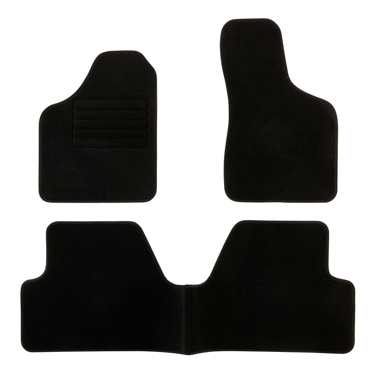 DBS 1763183 Autofußmatte - nach Maß - 3-teilig - Anti Rutsch - schwarzer Nadelfilz 900g/m² - Velours Fertigung - Sortiment Star DBS 1763183 Autofußmatte - nach Maß - 3-teilig - Anti Rutsch - schwarzer Nadelfilz 900g/m² - Velours Fertigung - Sortiment Star von DBS