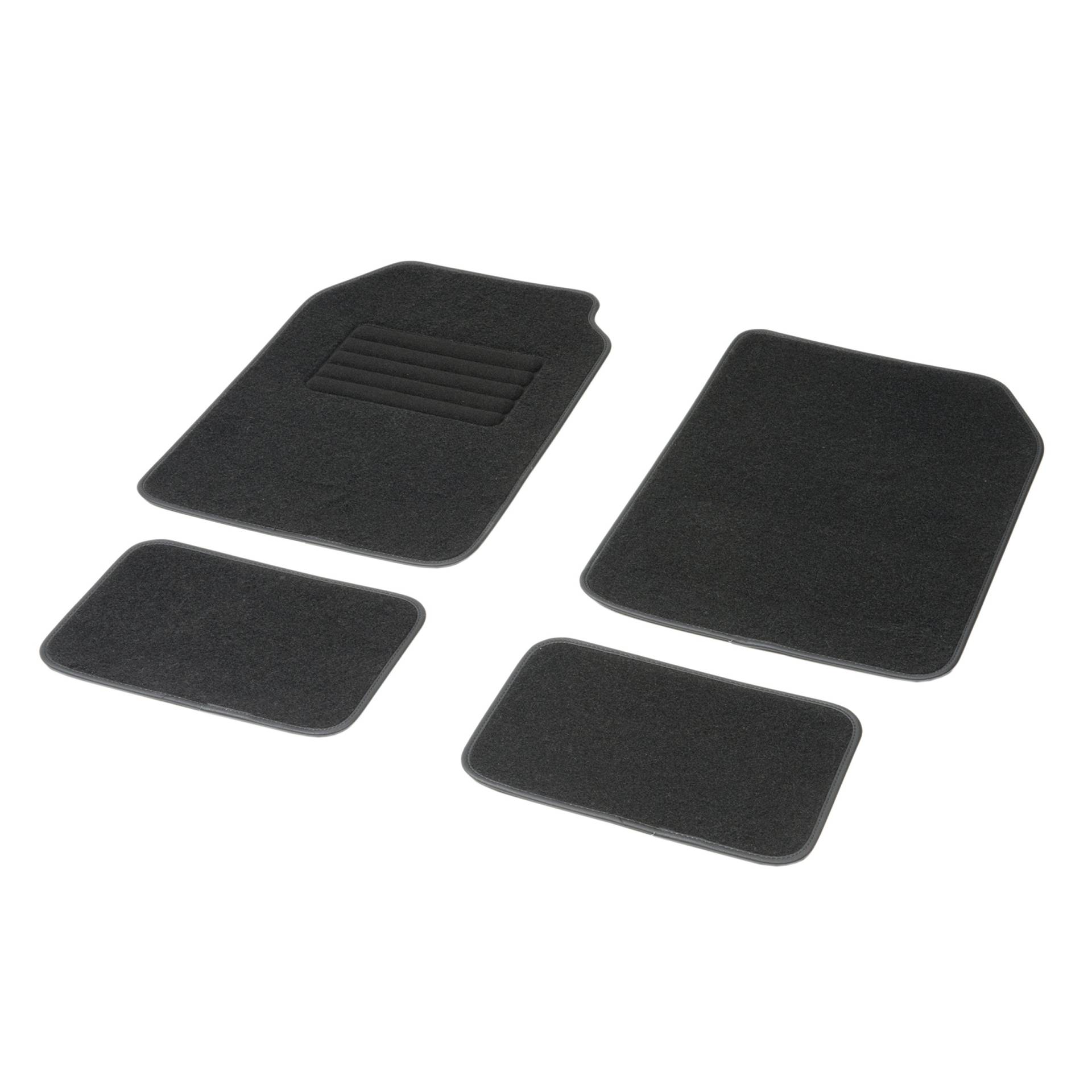 DBS - Autofußmatten - PKW/Auto - 4-teilig : Vorne + Hinten - Schwarz - Hohe Qualität - Universal Autofussmatten - rutschfest DBS - Autofußmatten - PKW/Auto - 4-teilig : Vorne + Hinten - Schwarz - Hohe Qualität - Universal Autofussmatten - rutschfest von DBS