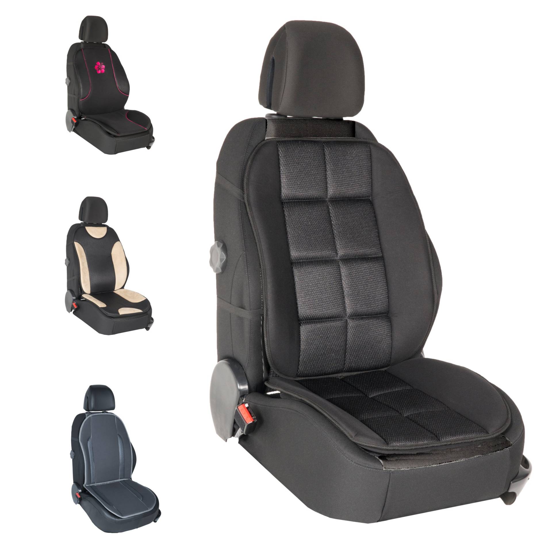 DBS - Autositzauflage - PKW/Auto - Schwarz - Komfort - rutschfest - Kompatibel mit Airbag - Universal, Norme DBS - Autositzauflage - PKW/Auto - Schwarz - Komfort - rutschfest - Kompatibel mit Airbag - Universal, Norme von DBS
