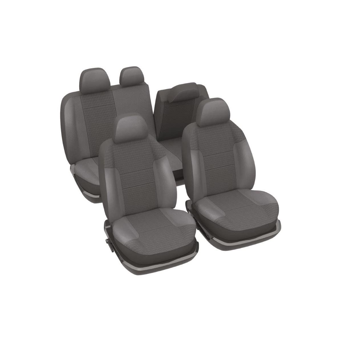DBS Autositzbezüge/Pick-Up Sitzbezüge - nach Maß - Schnelle Montage - Kompatibel mit Airbag - Isofix - 1012596 von DBS