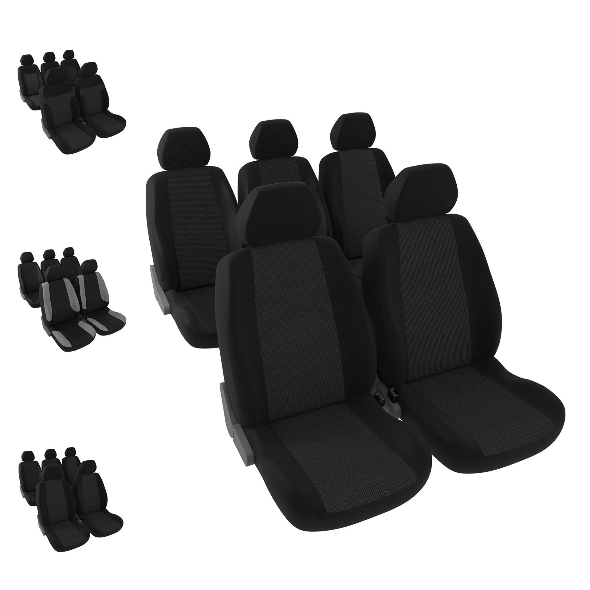 DBS - Autositzbezüge | Schonbezüge - PKW/Auto - 5 Einzelsitze - Schwarz - Universal - rutschfest - Waschbar, 012898 DBS - Autositzbezüge | Schonbezüge - PKW/Auto - 5 Einzelsitze - Schwarz - Universal - rutschfest - Waschbar, 012898 von DBS