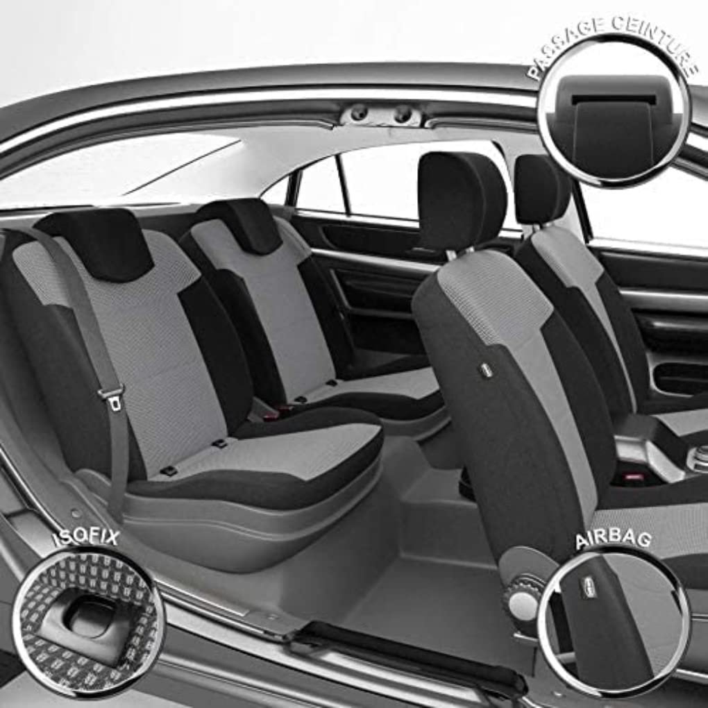 DBS 1011523 Autositzbezüge - nach Maß - hochqualitative Fertigung - Schnelle Montage - Kompatibel mit Airbag - Isofix DBS 1011523 Autositzbezüge - nach Maß - hochqualitative Fertigung - Schnelle Montage - Kompatibel mit Airbag - Isofix von DBS
