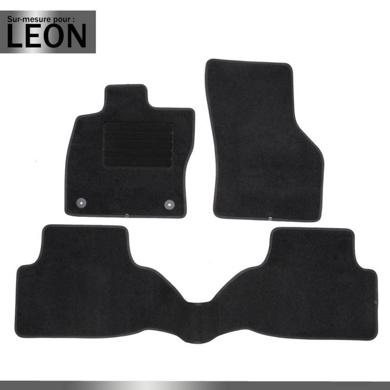 DBS Fußmattensatz SEAT 017802290190 Autofußmatten von DBS