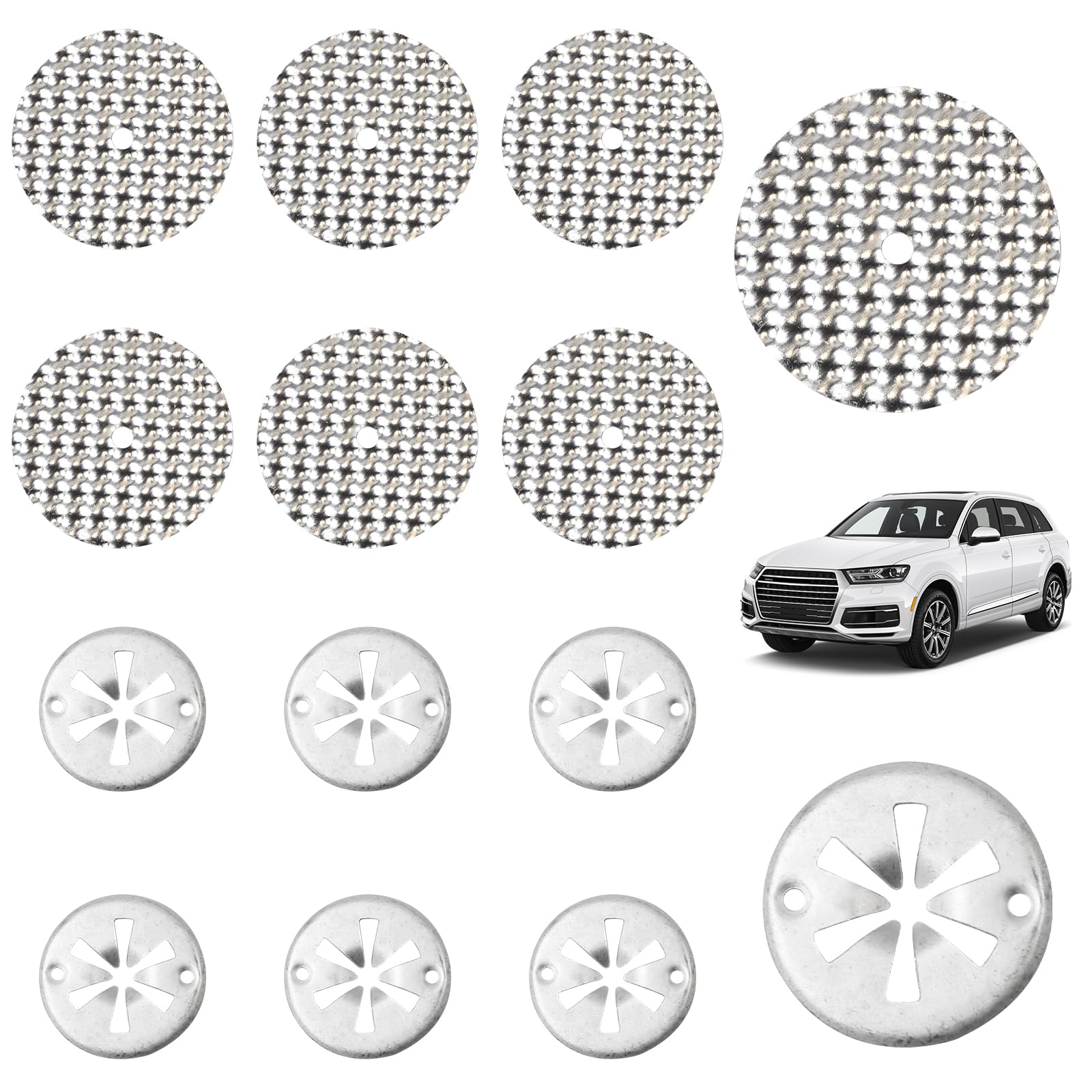 7Stks Hitzeschild Reparaturblech, 7Stks Metall Hitzeschutz Klemmscheibe, Hitzebeständiges Befestigung Hitzeschutzplatte, Auspuff Hitzeschild Clips, Hitzeschild Befestigungselemente für Auto 7Stks Hitzeschild Reparaturblech, 7Stks Metall Hitzeschutz Klemmscheibe, Hitzebeständiges Befestigung Hitzeschutzplatte, Auspuff Hitzeschild Clips, Hitzeschild Befestigungselemente für Auto von DBTW