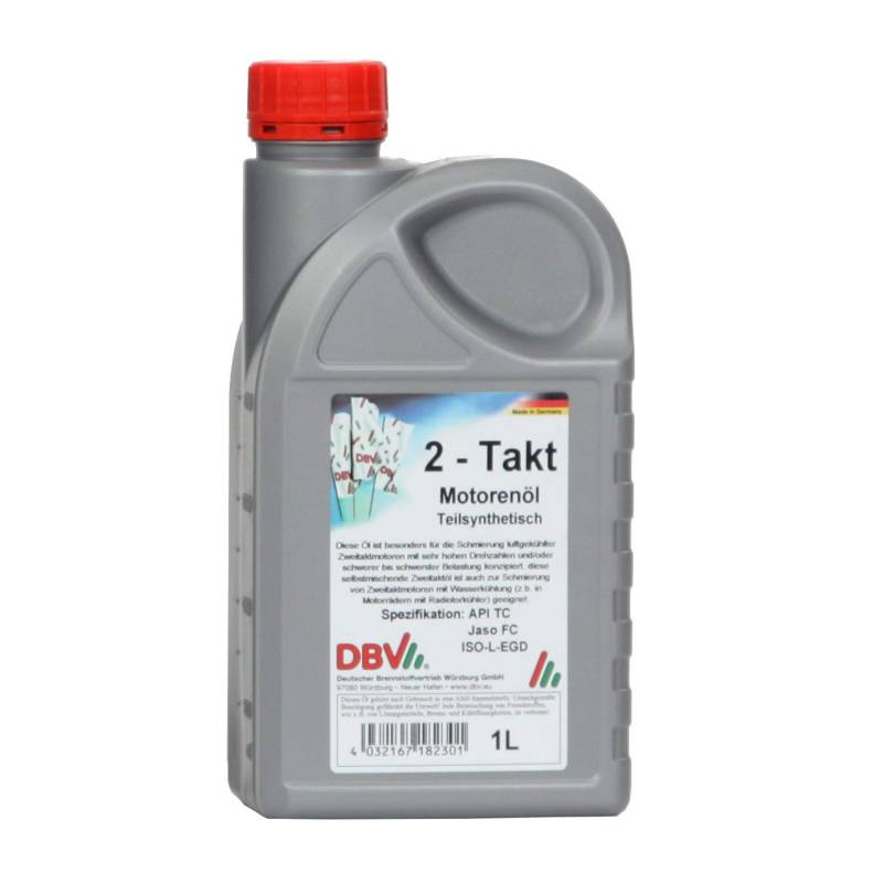 DBV 2-Takt-Öl (teilsynthetisch) 20 x 1-Liter-Dose von DBV