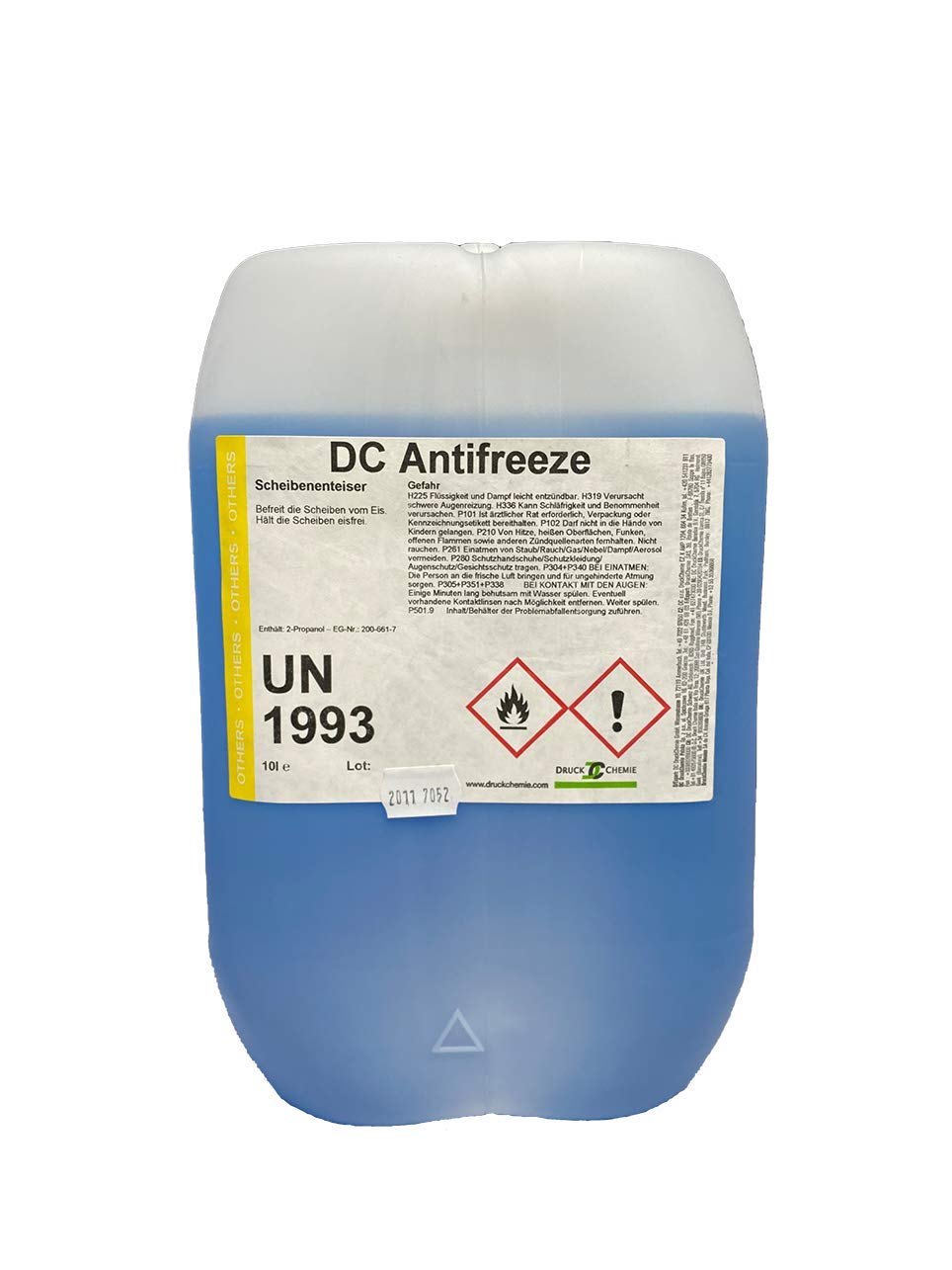 DC Antifreeze Scheibenenteiser 10 Liter Kanister - Entfroster - Defroster von DC Antifreeze
