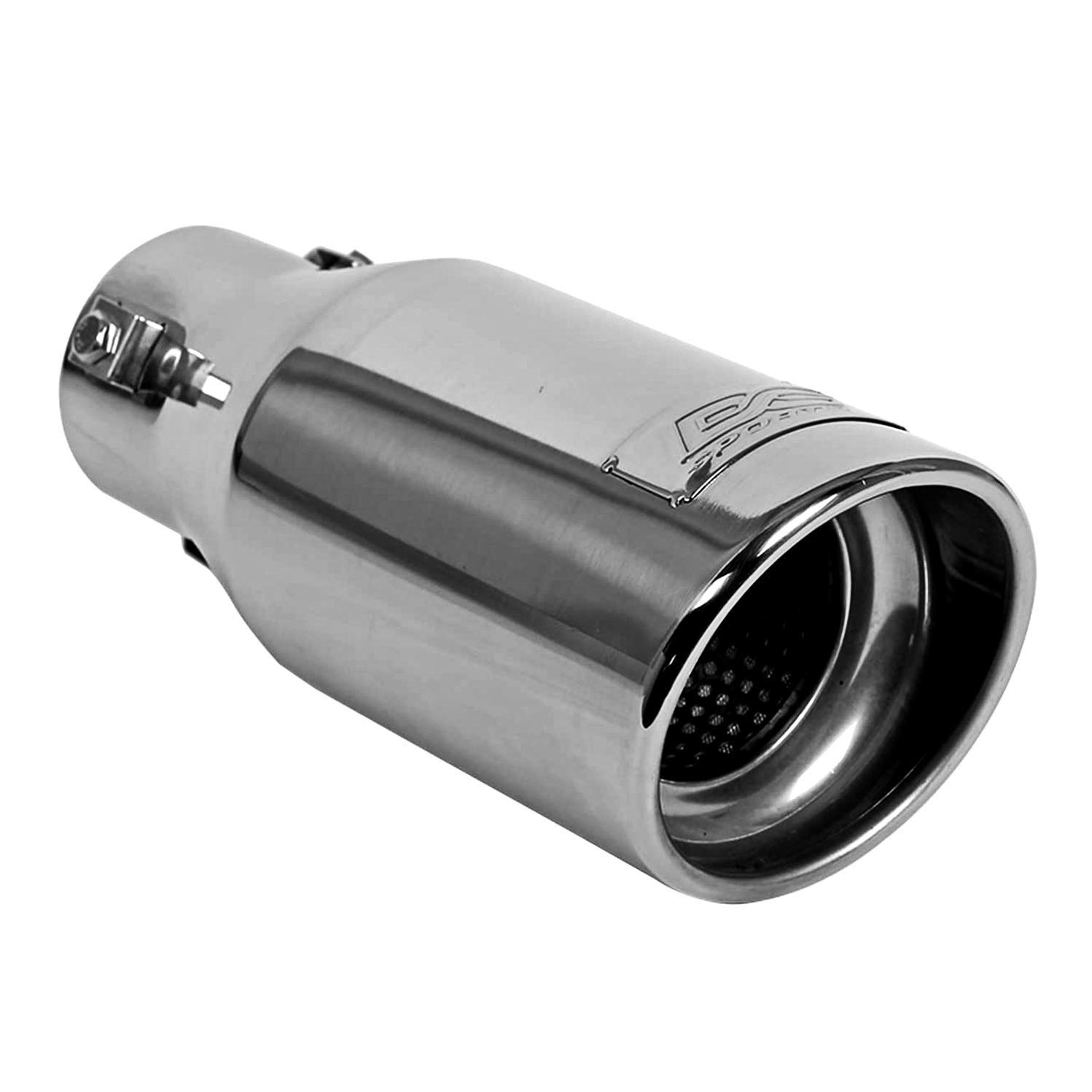 DC Sports Polierte Edelstahl Universal Anschraubbare Auspuffspitze 5,7 cm Einlass / 9,5 cm Auslass/Schrägschliff | EX-1012 DC Sports Polierte Edelstahl Universal Anschraubbare Auspuffspitze 5,7 cm Einlass / 9,5 cm Auslass/Schrägschliff | EX-1012 von DC Sports