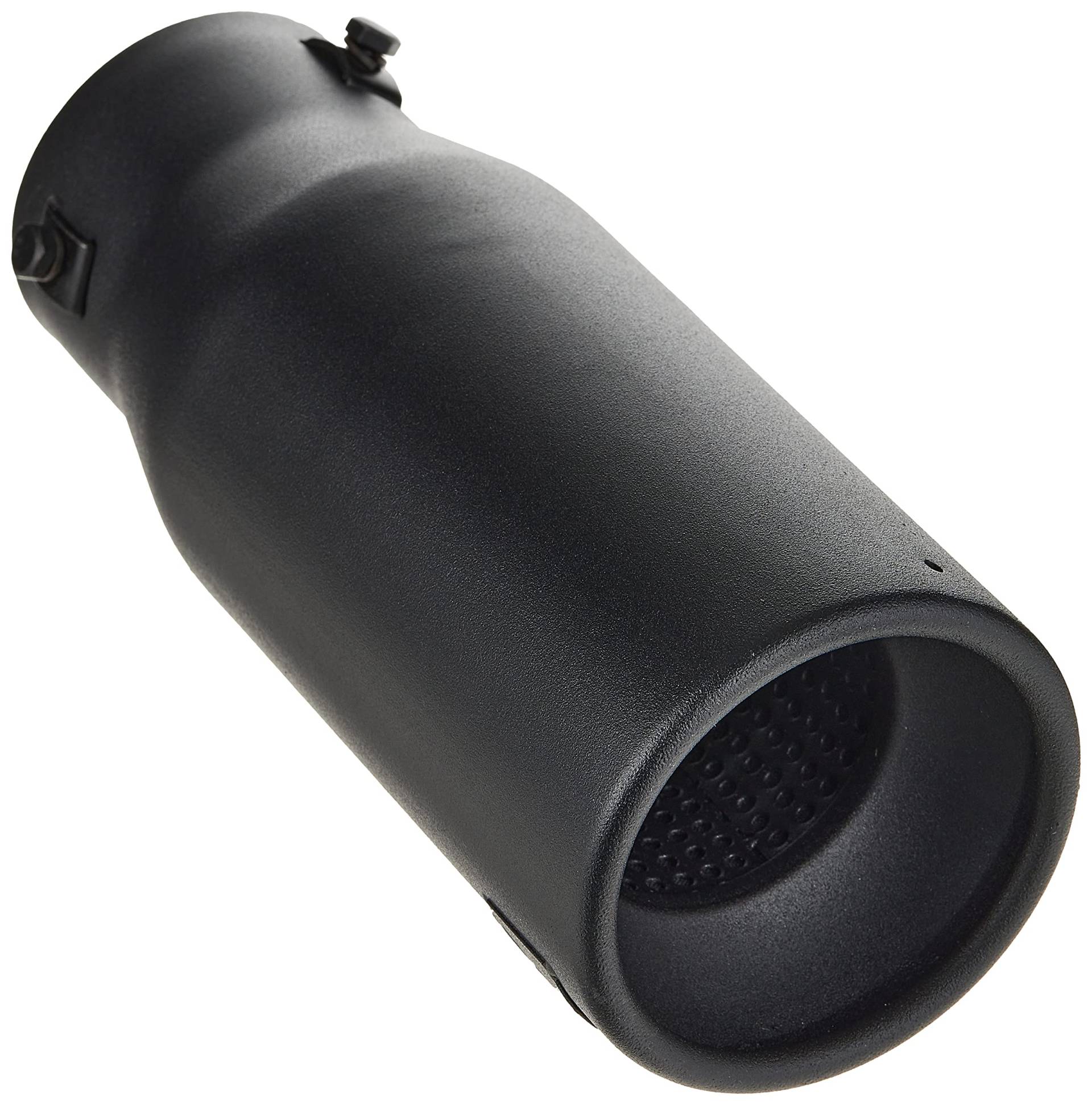 DC Sport schwarze Universal-Auspuffspitze zum Anschrauben, 7,3 cm Einlass, 9,5 cm Auslass, passend für 4,4 cm - 6,3 cm Endrohre DC Sport schwarze Universal-Auspuffspitze zum Anschrauben, 7,3 cm Einlass, 9,5 cm Auslass, passend für 4,4 cm - 6,3 cm Endrohre von DC Sports