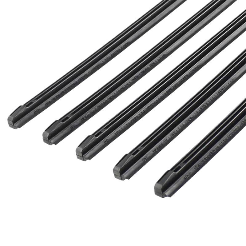 1 stücke Auto Fahrzeug Einsatz Gummi/Silikon Refill Streifen Wischer Klinge 8mm 14 "16" 17 "18" 19 "20" 21 "22" 24 "26" 28 "Auto Zubehör(Red,1pcs 26 inch) von DCJJLWIG