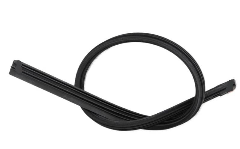 1 stücke Auto Scheibenwischerblatt Einsatz Gummistreifen (Nachfüllpackung) 8mm/6mm Weiche 14 "16" 17 "18" 19 "20" 21 "22" 24 "26" 28 "Zubehör(1pcs 17inch 425mm,6mm) von DCJJLWIG
