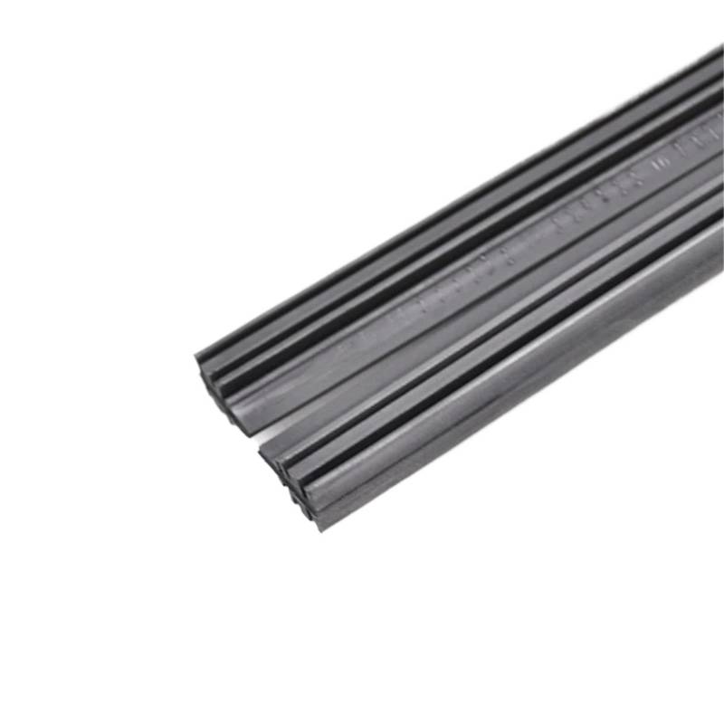 2 Teile/los Universal Auto Fahrzeug Einsatz Weiche Gummi Streifen Refill for Rahmenlose Wischer Klingen 6mm 26 "24"(2 pieces 26 inches) von DCJJLWIG