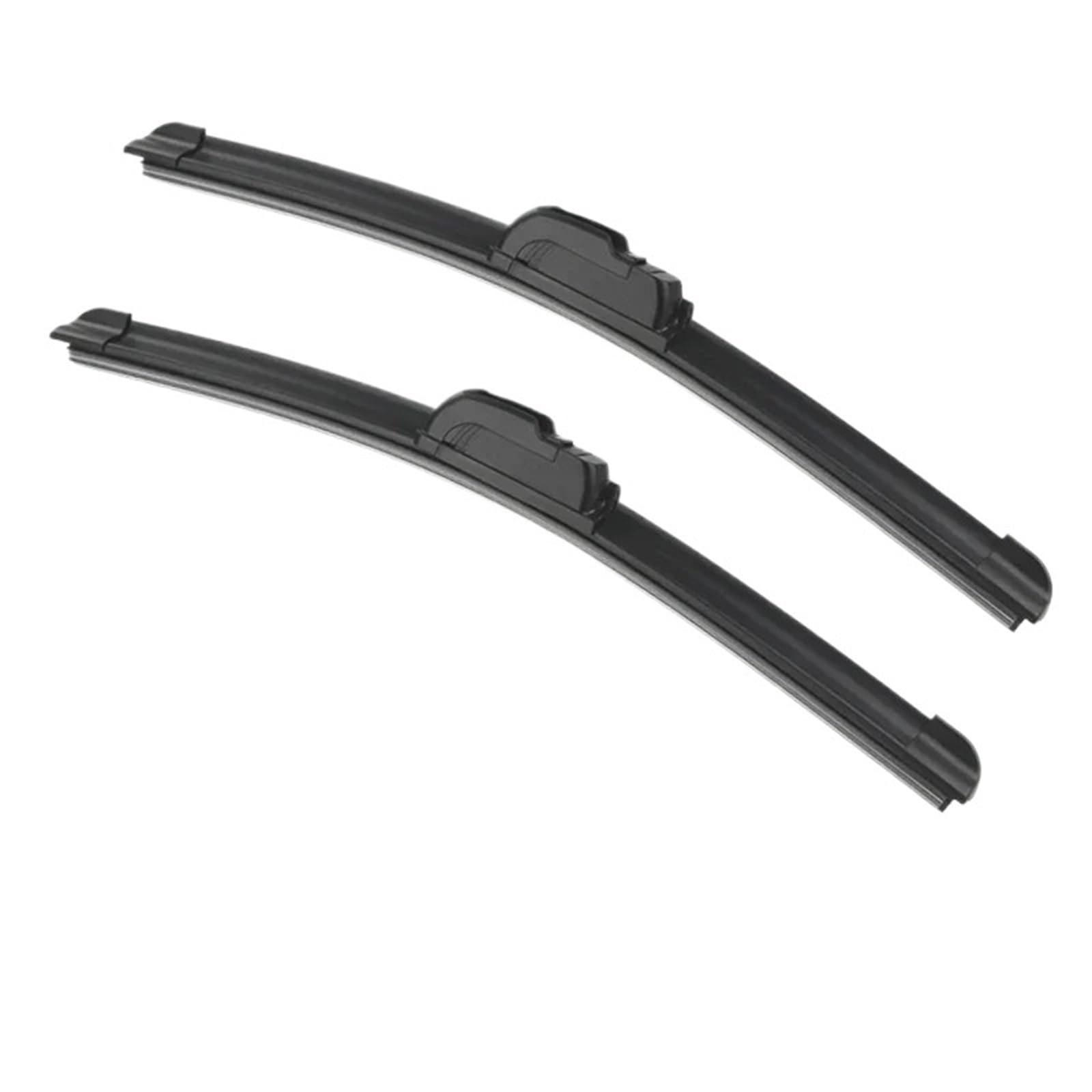 Auto-Wischerblätter, 26Zoll + 18Zoll, Windschutzscheibe, sauber, Naturkautschuk, Auto-Wischer-Zubehör(Left Steering) von DCJJLWIG