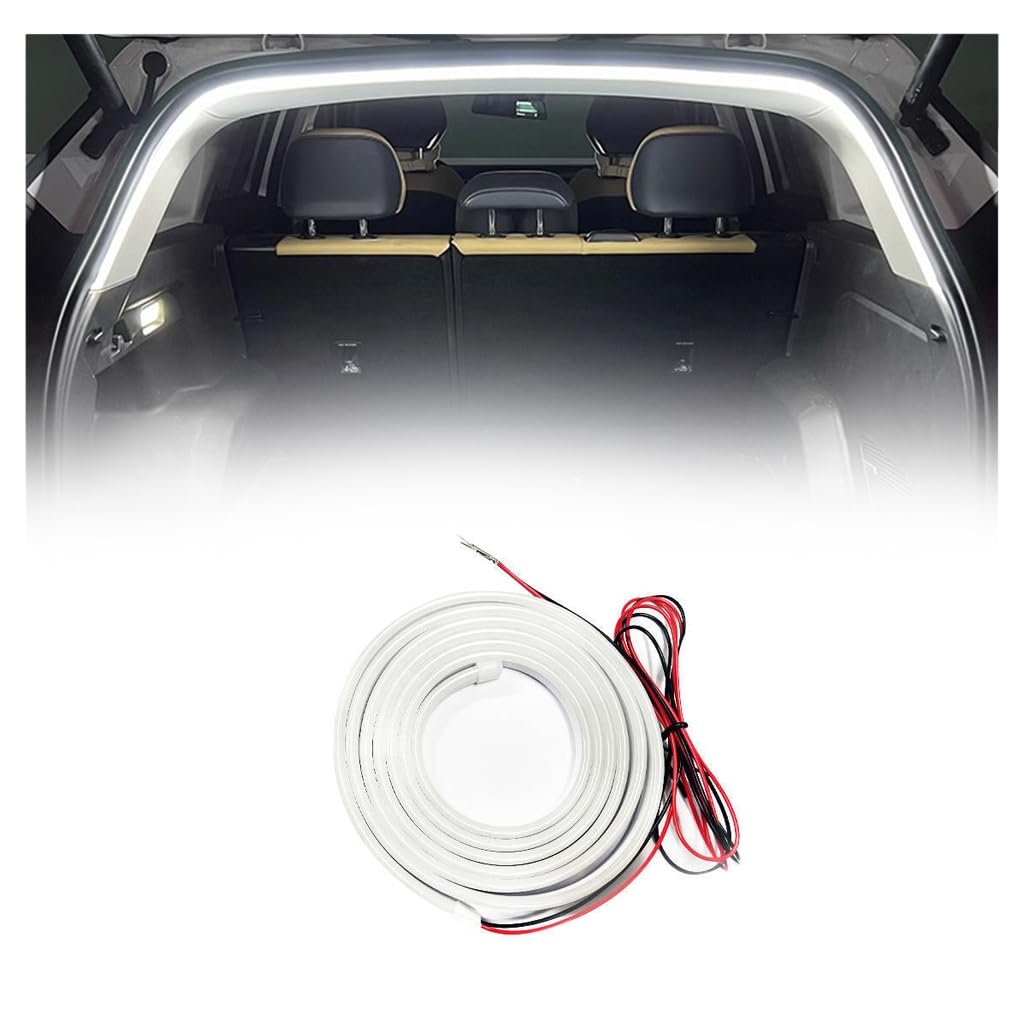 Kofferraum Ambiente Lichtleiste für Toyota Hilux 2015-2025, Heckbeleuchtung Dekorativ Autozubehör,A-White Light Kofferraum Ambiente Lichtleiste für Toyota Hilux 2015-2025, Heckbeleuchtung Dekorativ Autozubehör,A-White Light von DCZBYCJ