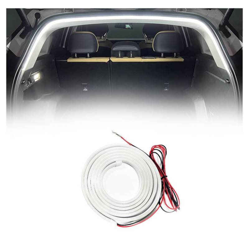 Kofferraum Ambiente Lichtleiste für Toyota Prado 5seats 2010-2019, Heckbeleuchtung Dekorativ Autozubehör,A-White Light von DCZBYCJ