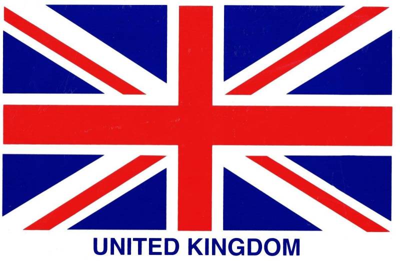 Flagge England GB Großbritannien Union Jack Sticker Aufkleber Folie 1 Blatt 270 mm x 180 mm wetterfest von DD