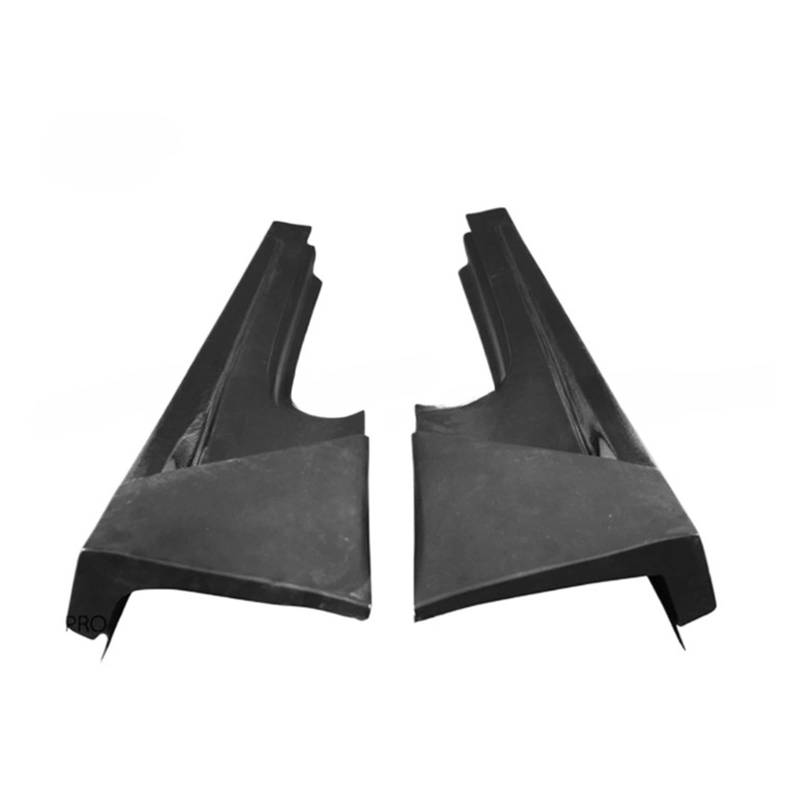 DDGHAE Auto-Bodykit for die vordere und hintere Stoßstange, kompatibel mit Ferrari F430, Tuning im ASI-Stil, Auto-Fiberglas-Außenzubehör, breite Frontstoßstange, Lippe, Heckdiffusor, FRP-Bodykits(Side von DDGHAE