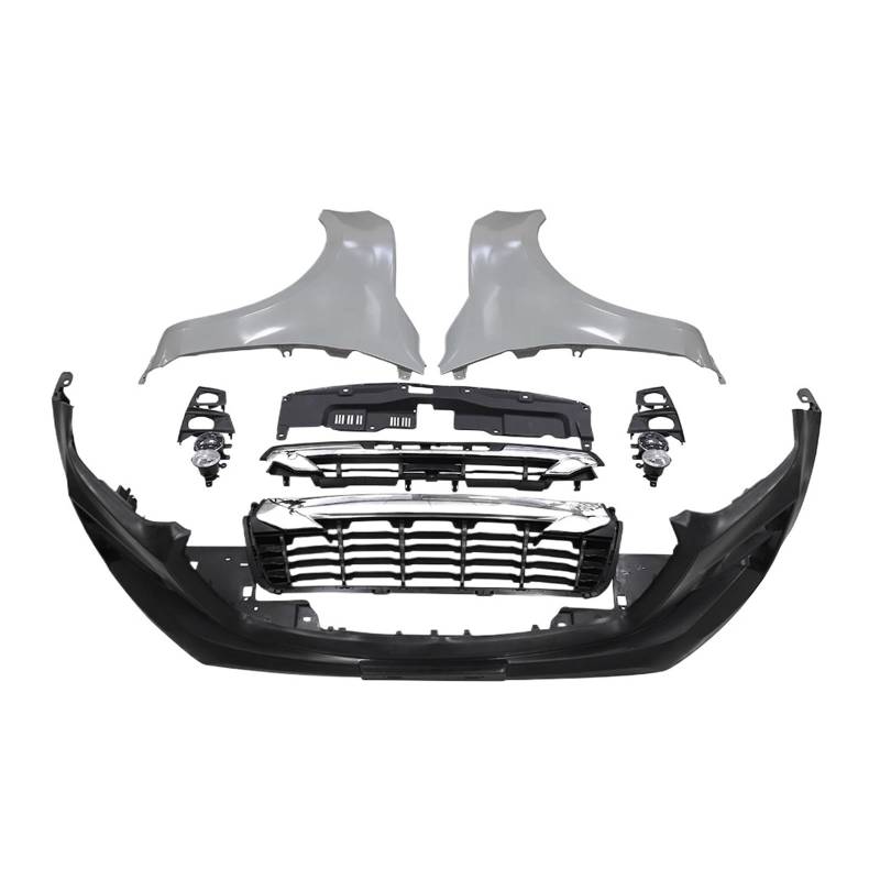 DDGHAE Auto-Bodykit for die vordere und hintere Stoßstange, kompatibel mit Isuzu Dmax, Upgrade-Änderung auf High-Level-D-Max, Facelift-Breitumbau von DDGHAE