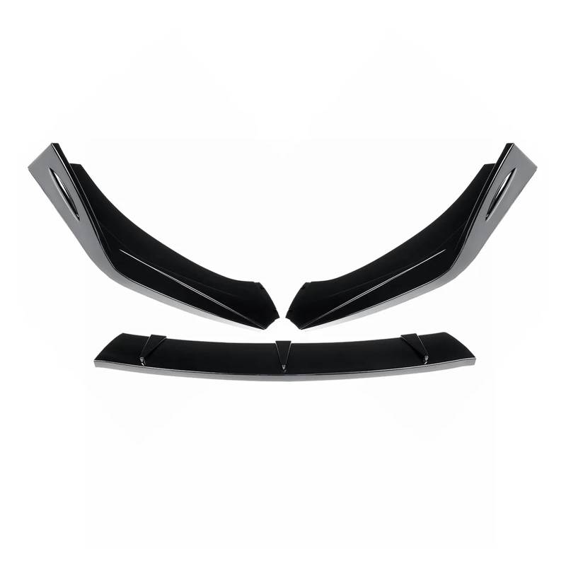 DDGHAE Auto-Frontstoßstange, kompatibel for Audi A6 C6 C5 Q7 A4 B5 Q5 A5 A7 A3 8P, 3 x Lippen-Body-Kits, Spoilerlippe, Diffusor, Deflektorlippen, Schutzabdeckung von DDGHAE