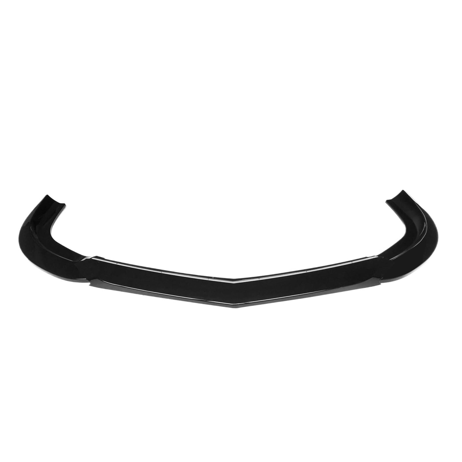 DDGHAE Auto-Frontstoßstange, kompatibel for Mercedes Benz W204 C-Klasse Limousine C63 AMG 2008 2009 2010–2011, Spoilerlippe, unteres Splitterblatt, Body Kit(Glossy Black) von DDGHAE