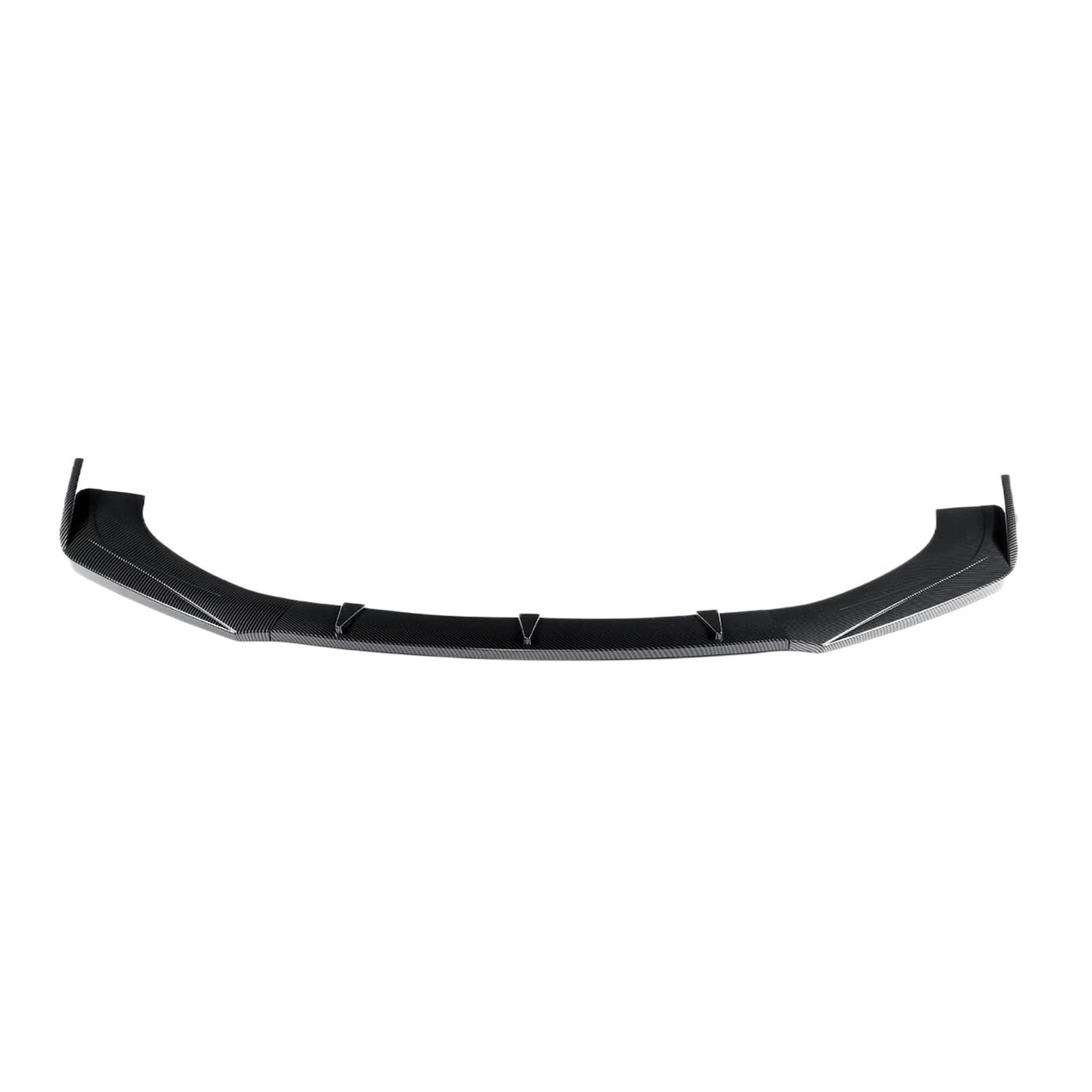 DDGHAE Auto-Frontstoßstange, kompatibel for Mitsubishi Lancer for Evolution Eclipse, kompatibel for Toyota Corolla Camry, 3 x universeller Lippensplitter-Diffusor-Spoiler(Gloss Black) von DDGHAE