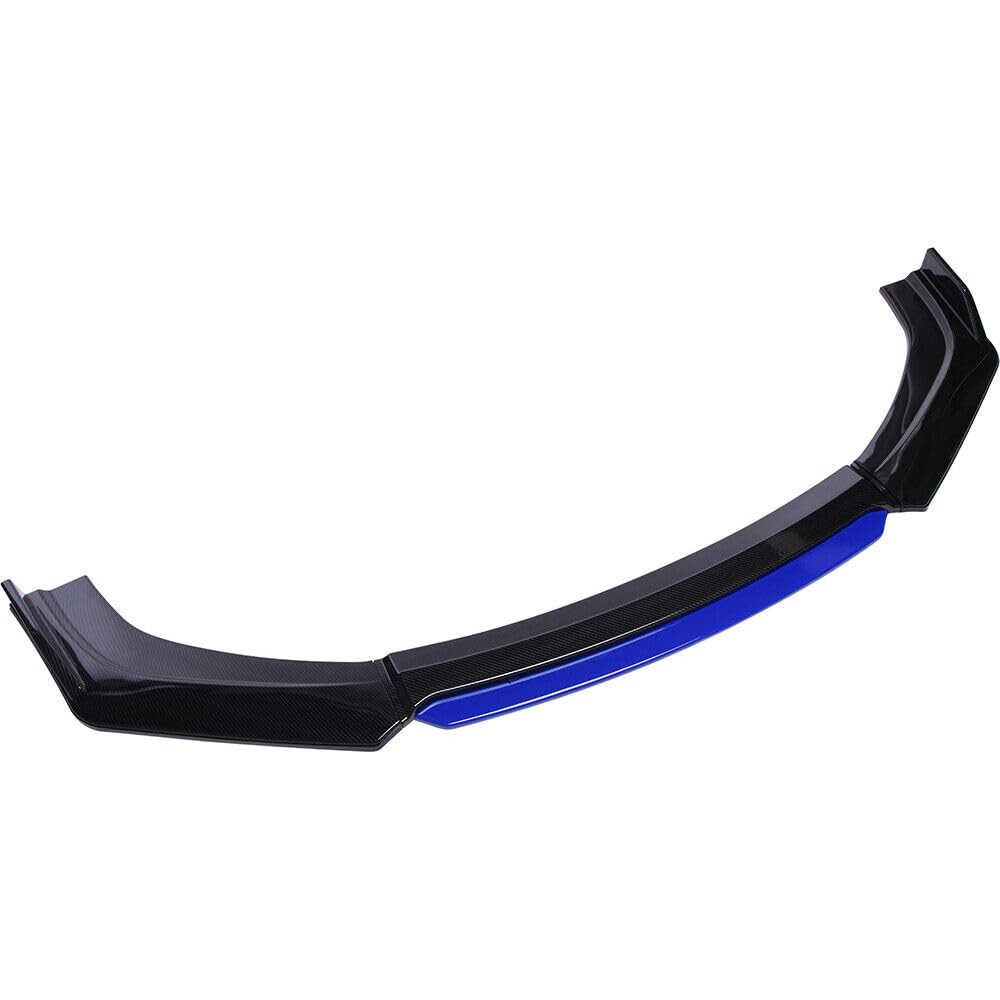 DDGHAE Auto-Frontstoßstange, kompatibel for Mondeo 2006–2020, 4-teiliges Lippen-Body-Kit, Splitter, Spoiler, Diffusor, Schutzverkleidung, Luftdamm, Blau von DDGHAE