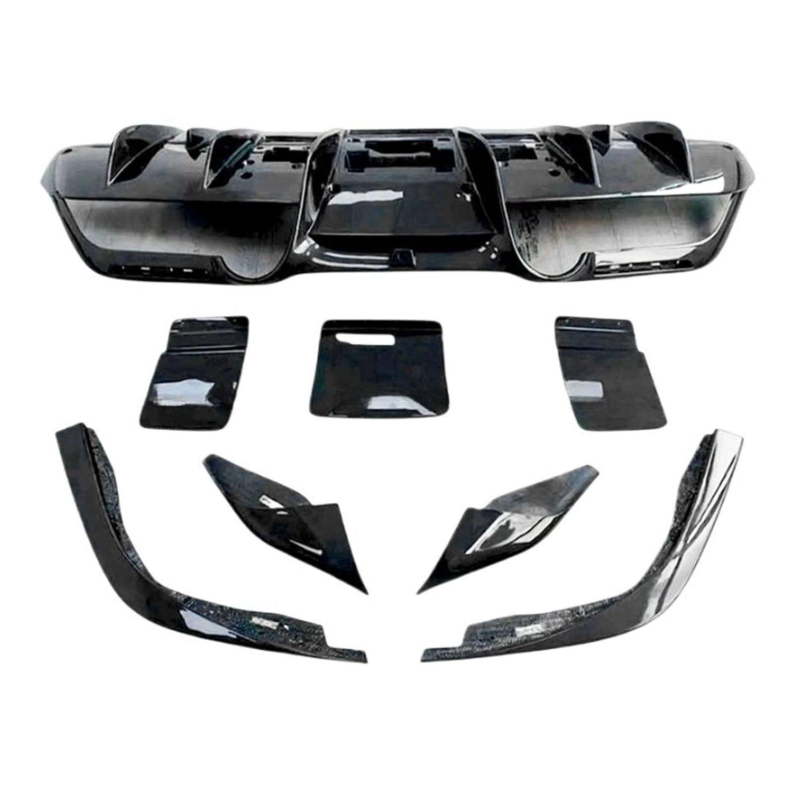 DDGHAE Auto-Frontstoßstange, kompatibel mit Ferrari F8 OM Style Body Kit, Frontlippe aus trockenem Carbon, Frontspoiler, Heckstoßstangendiffusor DDGHAE Auto-Frontstoßstange, kompatibel mit Ferrari F8 OM Style Body Kit, Frontlippe aus trockenem Carbon, Frontspoiler, Heckstoßstangendiffusor von DDGHAE