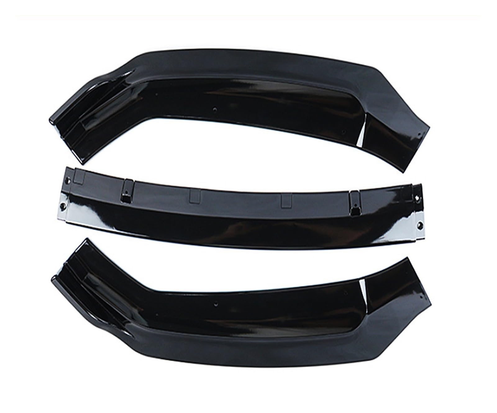 DDGHAE Auto-Frontstoßstange Kompatibel for Audi A5 B9 2017 2018 2019 2020 2021 2022 Auto-Außenverkleidung, Lippensplitter-Spoiler-Kit, Frontschaufelschutz(17-20 black) von DDGHAE