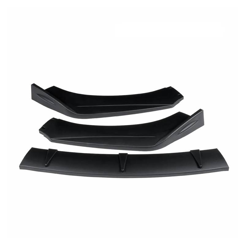 DDGHAE Auto-Frontstoßstange kompatibel for Audi TT RS 2004 2005–2008 2009–2012 2013–2018 2019–2021, TT RS Splitter Lip Body Kit Spoiler Diffusor Schutzschutz aus Kohlefaser(Matte Black) von DDGHAE