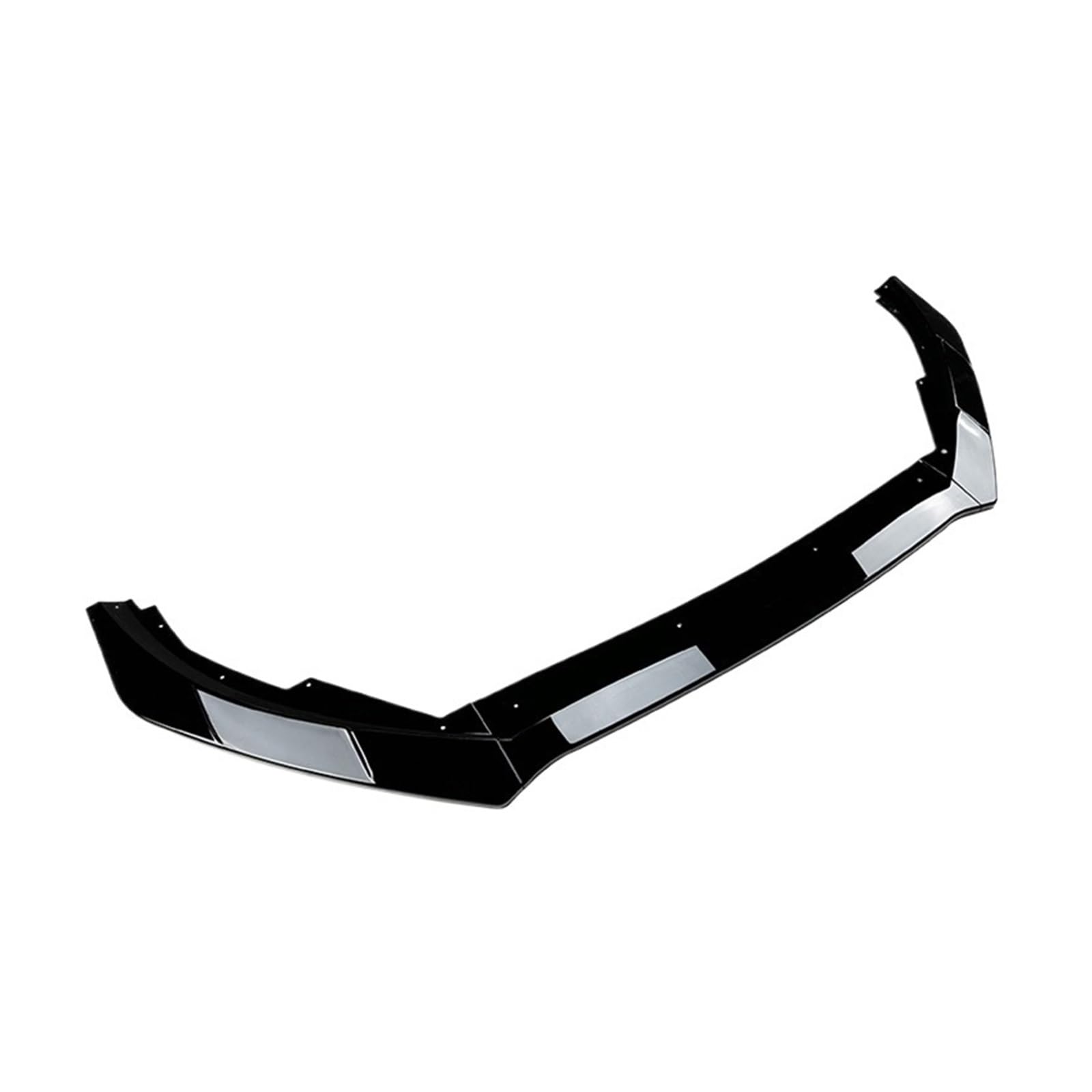 DDGHAE Auto-Frontstoßstange kompatibel for Focus MK4 ST 2019–2022 Line Lip Splitter Diffusor Body Kits Spoiler Stoßstange Schutzfolie(Gloss Black) von DDGHAE