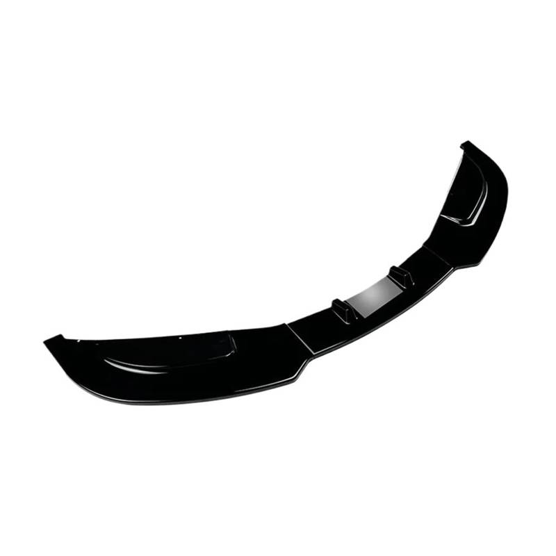 DDGHAE Auto-Frontstoßstange kompatibel for Mercedes Benz C-Klasse W204 2011–2014, glänzende Unterkinnlippensplitter-Diffusor-Kits, Stoßstangenschutz(Gloss Black) von DDGHAE