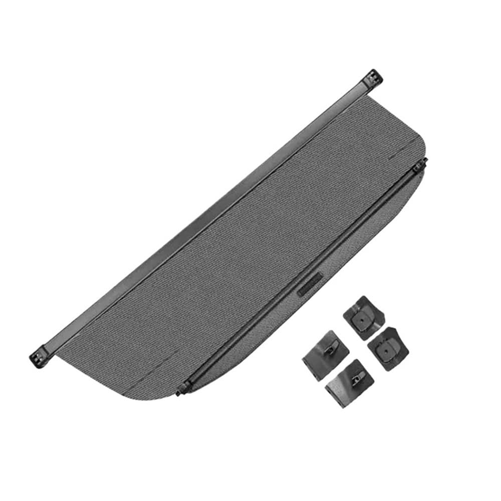 DDGHAE Auto-Heckladeraumabdeckung, Sonnenschutz, kompatibel mit Haval H9 Pro MKII 2ND 2024+, Heckladeraumabdeckung, Autovorhang, Trennwand, Abschirmvorhänge, Innenzubehör(7 Seat) von DDGHAE