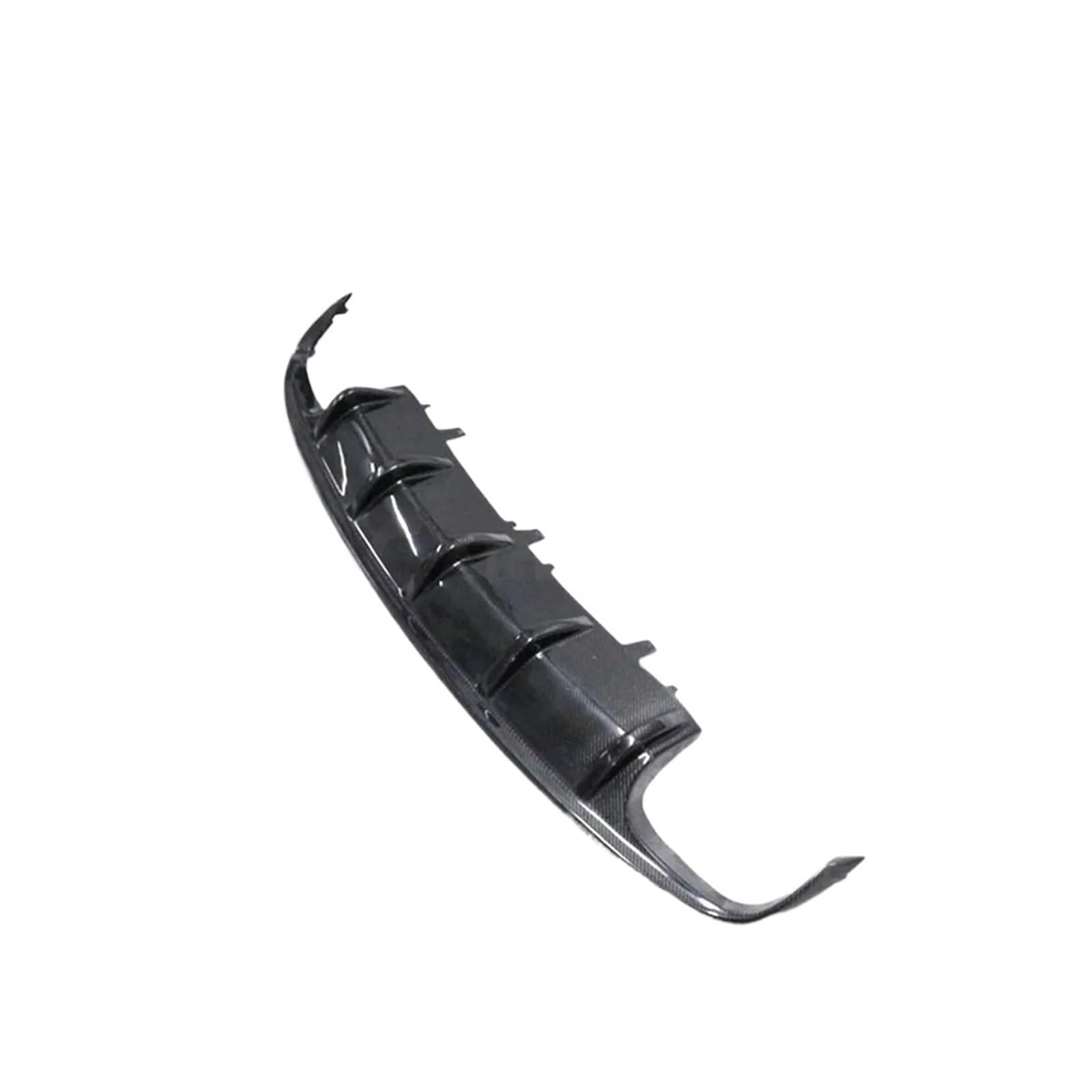 DDGHAE Auto-Heckstoßstange, kompatibel for Audi A7 S7, kompatibel for Sline Sport 2012–2018, Schutz-Auto-Styling, Carbonfaser-Lippendiffusor-Spoiler(CF Standard 12-15) von DDGHAE