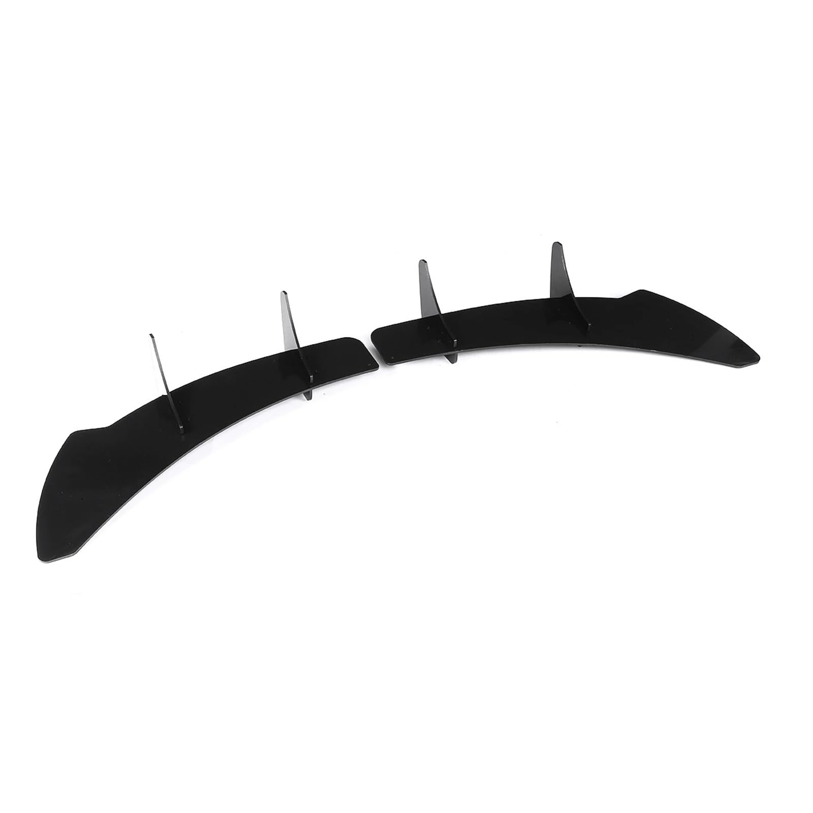 DDGHAE Auto-Heckstoßstange, kompatibel for VW Golf MK6 MK7 MK7.5 GTI/R, MK6 MK7 MK7.5, Lippendiffusor, Spoiler, Hecksplitter, Deflektor(MK6 R) von DDGHAE