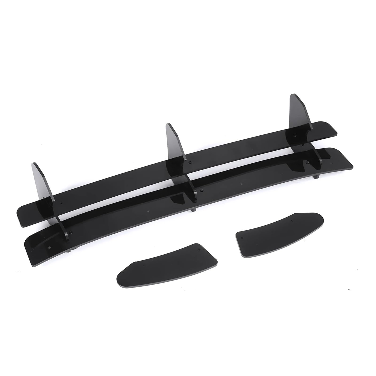 DDGHAE Auto-Heckstoßstange, kompatibel for VW Golf MK6 MK7 MK7.5 GTI/R, MK6 MK7 MK7.5, Lippendiffusor, Spoiler, Hecksplitter, Deflektor(MK7.5 R) von DDGHAE