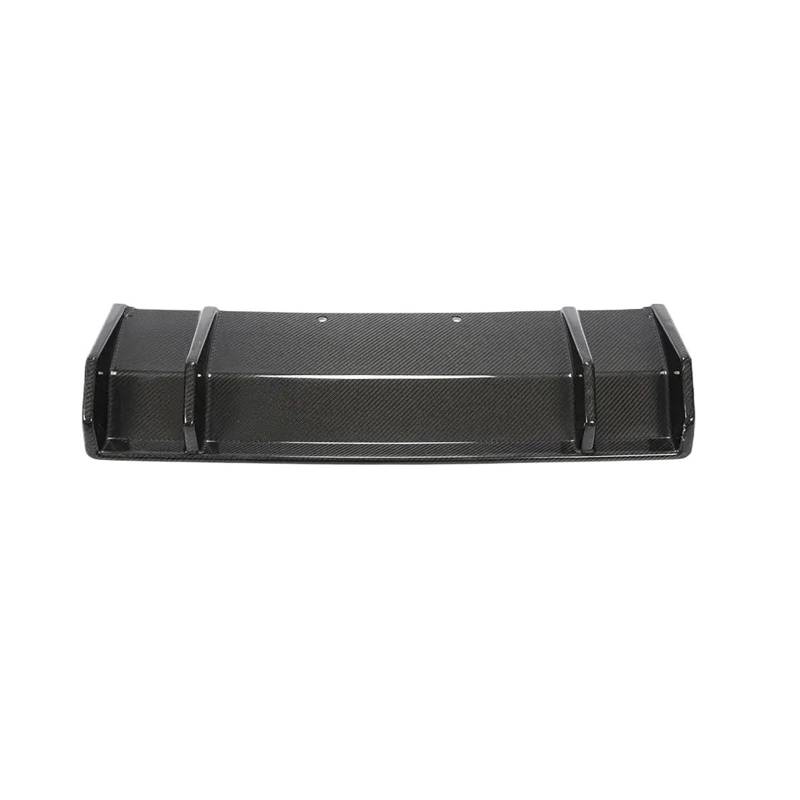 DDGHAE Auto-Heckstoßstange, kompatibel mit Dodge Challenger 2015–2019, Carbonfaser-Heckstoßstangen-Diffusor, Lippenspoiler, Add-On-Stil. Diffusorlippe von DDGHAE