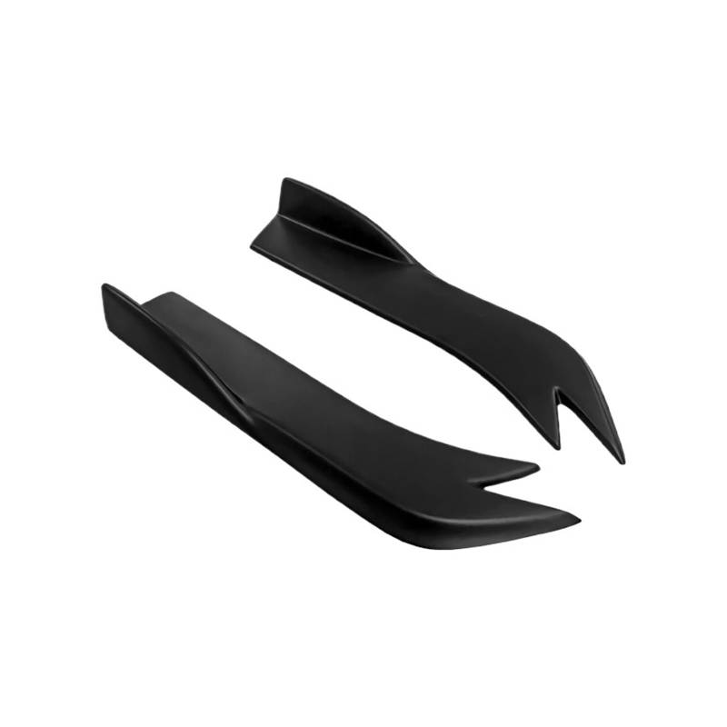 DDGHAE Auto-Heckstoßstange Kompatibel for Mazda 3 Anxella 2014-2019, Spoiler-Schutzplatte Auto-Diffusor-Wickelwinkel-Zubehör Carbon-Look(Matte Black) von DDGHAE