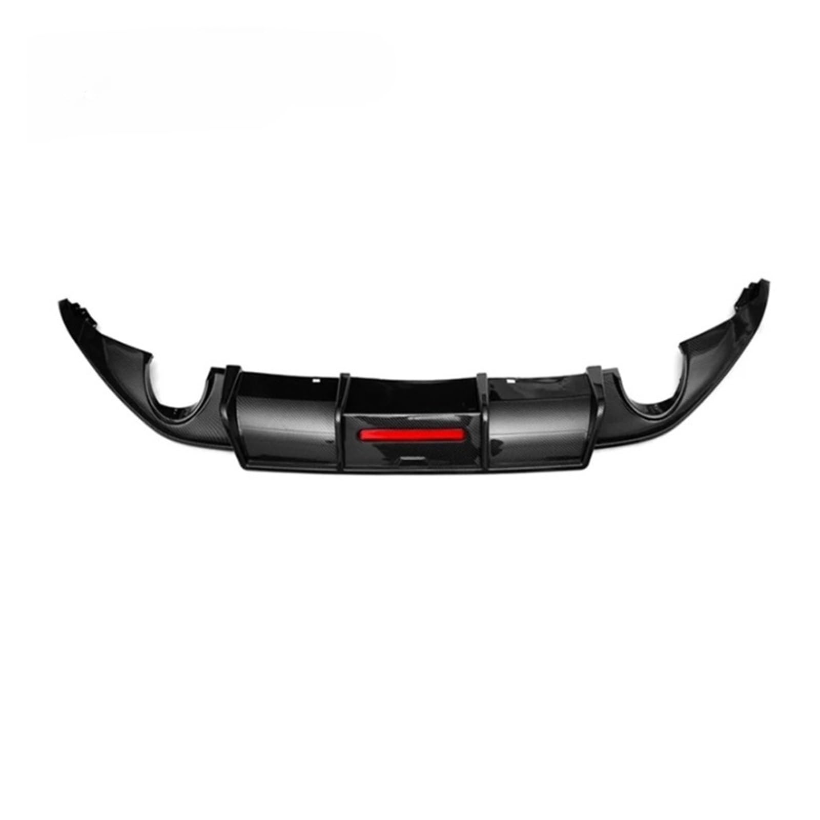 DDGHAE Auto Heckstoßstange Kompatibel for VW Golf MK7 MK7.5 Golf MK7GTI MK7.5GTI Diffusor Flagge Spoiler Splitter Zubehör Verkleidung 1.4/2.0/GTI(7.5 Carbon grain) von DDGHAE