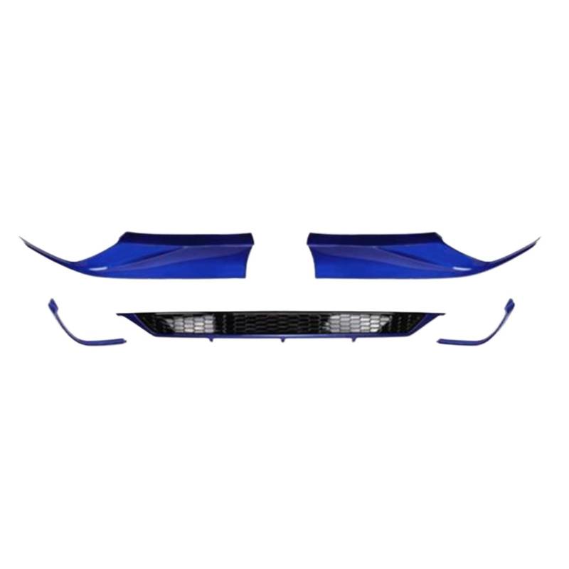 DDGHAE Auto-Heckstoßstange kompatibel for Accord 10TH 2018 2019 2020 2021 2022 Diffusorlippe + blau/weiße Seitenspoilerabdeckung Splitterverkleidung(Blue) von DDGHAE
