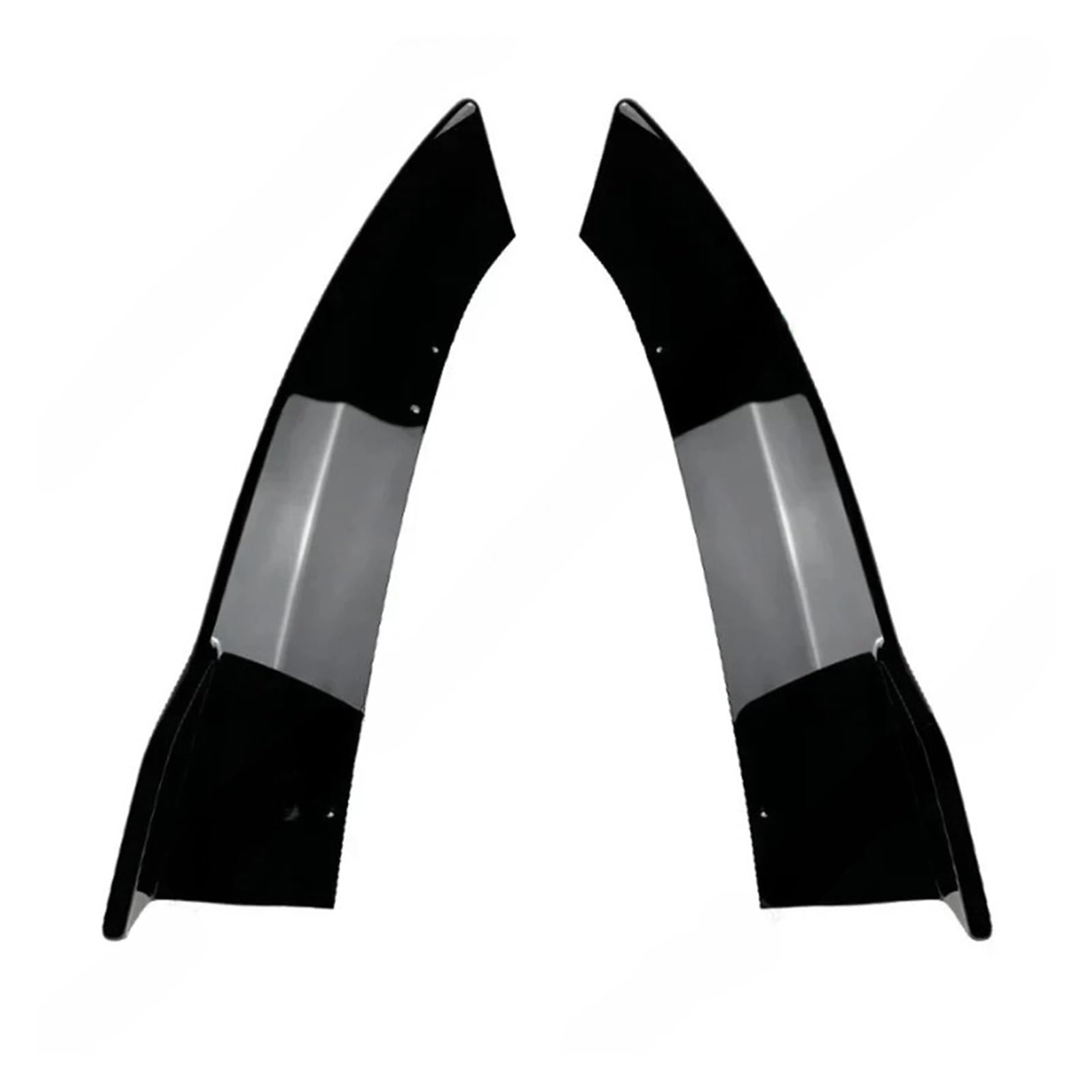 DDGHAE Auto-Heckstoßstange kompatibel for Mercedes Benz C-Klasse W206 C200 C260 C300 AMG 2022–2023 + Seitendiffusor-Splitter-Spoiler in Schwarz glänzend(Gloss Black) von DDGHAE