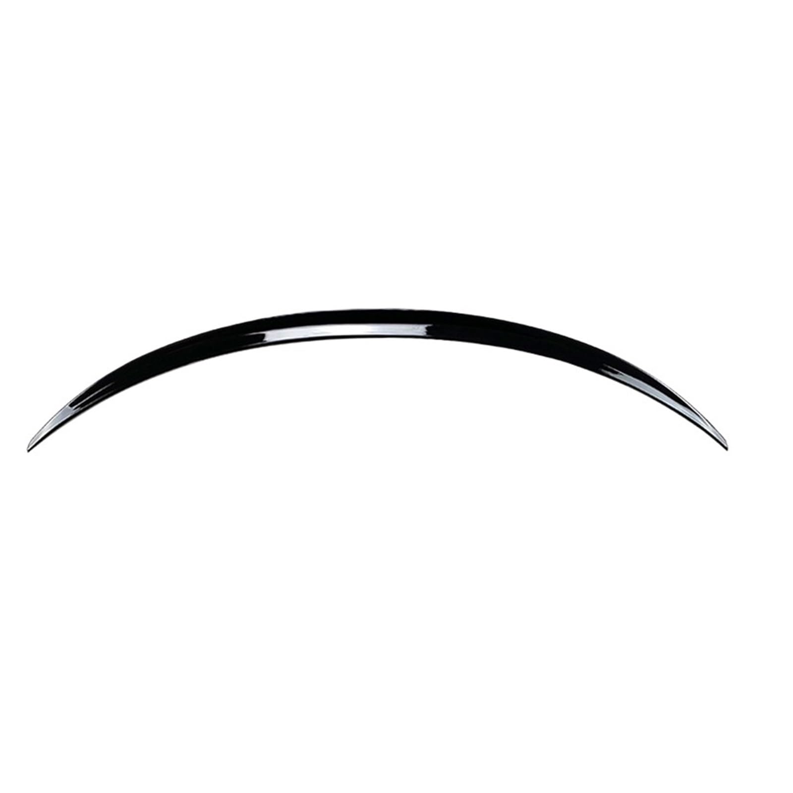 DDGHAE Auto-Heckstoßstange kompatibel for Mercedes Benz E-Klasse Coupé C238 2016–2023 + Spoiler, Lip Tail Trunk Boot Spoiler Wing Trim Aufkleber(Black) von DDGHAE