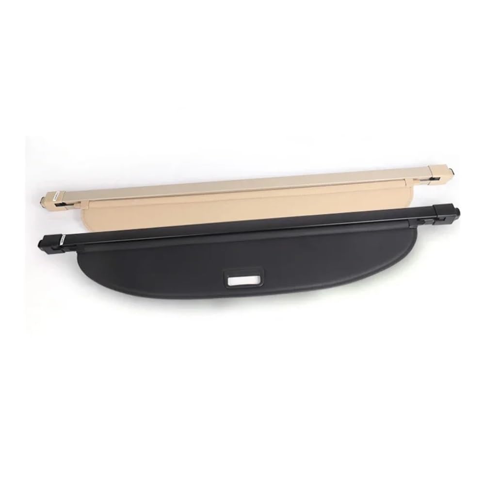 DDGHAE Auto-Kofferraumabdeckung, einziehbar, kompatibel mit Lincoln MKC 2014–2022, Sichtschutz, Sicherheitsschild, Schatten, dehnbarer Vorhang(Black) von DDGHAE