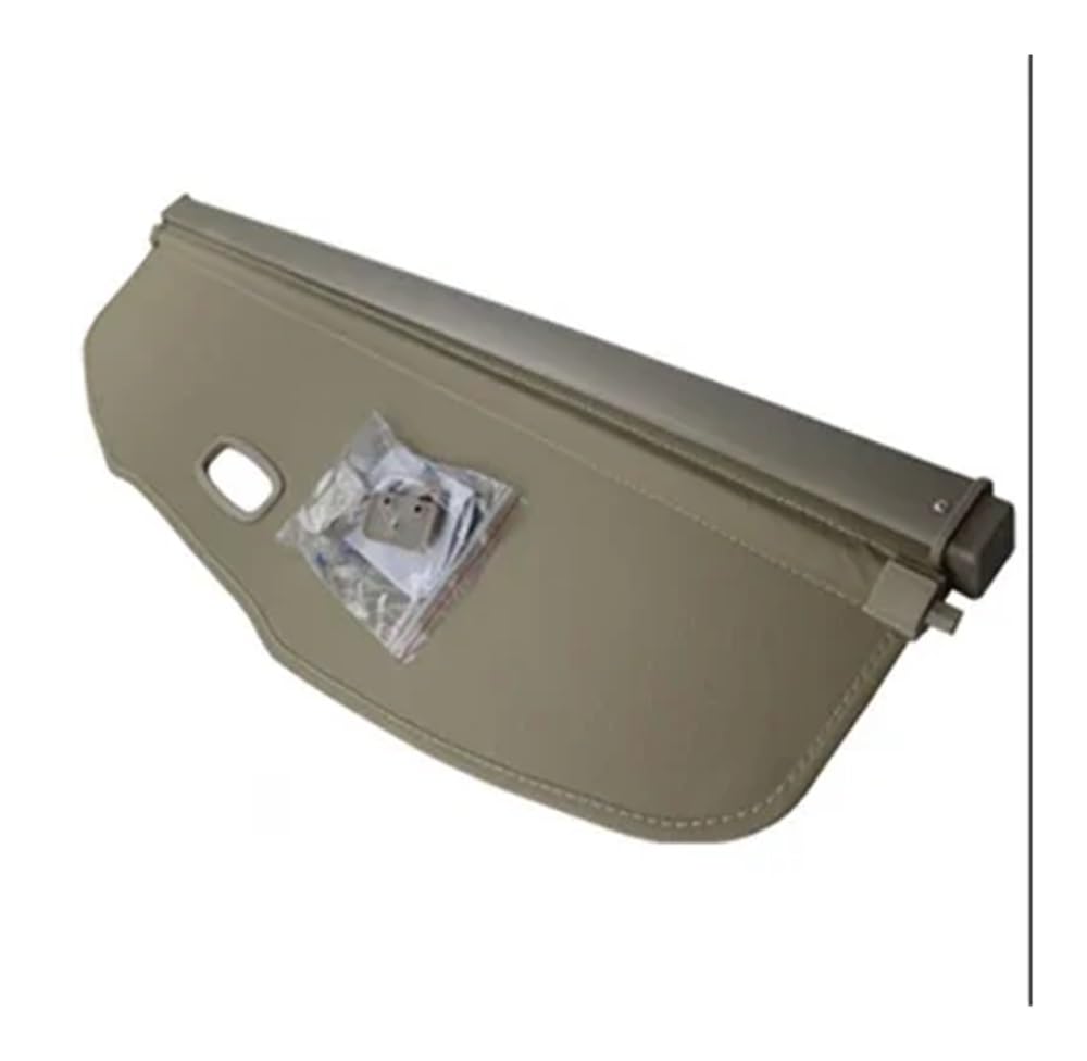 DDGHAE Auto-Laderaumabdeckung, einziehbar, kompatibel mit Suzuki SX4 S-Cross 2022 2023 2024, Sonnenschutz, Vorhang, Trennwand, Sichtschutz, Sicherheitszubehör(Beige1) von DDGHAE