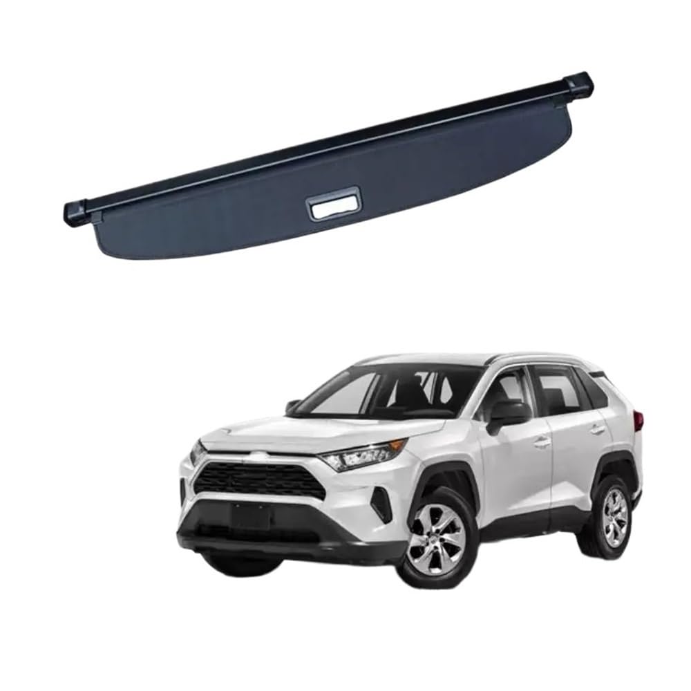 DDGHAE Auto-Laderaumabdeckung, einziehbar, kompatibel mit Toyota Rav4 2019, Sonnenschutz, Vorhang, Trennwand, Sichtschutz, Sicherheitszubehör DDGHAE Auto-Laderaumabdeckung, einziehbar, kompatibel mit Toyota Rav4 2019, Sonnenschutz, Vorhang, Trennwand, Sichtschutz, Sicherheitszubehör von DDGHAE