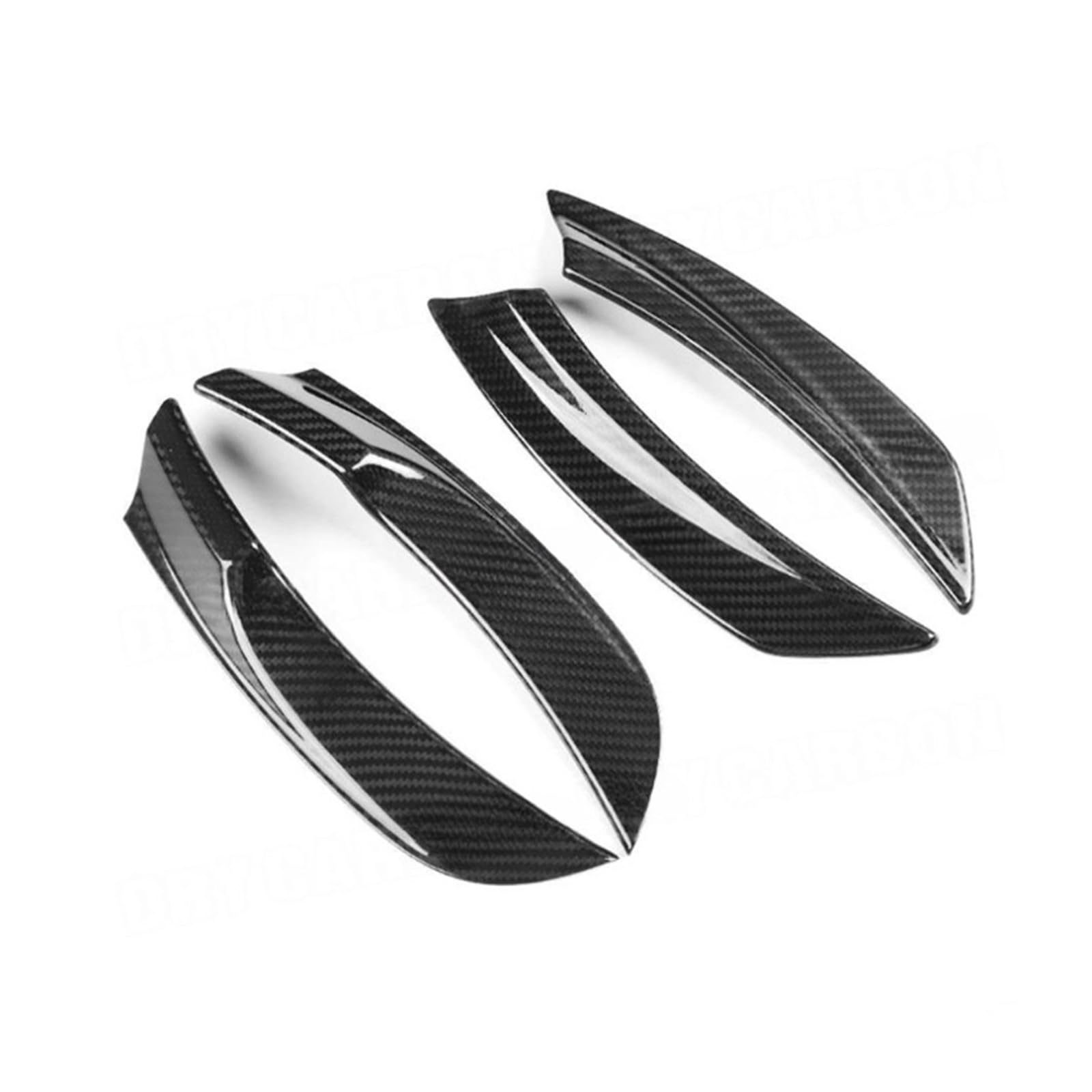 DDGHAE Auto-Seitenschweller, kompatibel for GR86, kompatibel for Subaru BRZ 2021+, Seitenverkleidungsschutz aus Kohlefaser, Dekoration for die Seitenverkleidung, FRP-Auto-Styling-Bodykit-Zubehö von DDGHAE