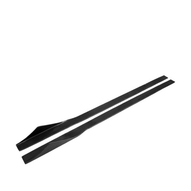 DDGHAE Auto-Seitenschweller, kompatibel mit Alfa Romeo Giulia Limousine, 4-türige Stoßstangen-Seitenschweller, Schürze, Spoiler, Karosserie-Kits im MTC-Stil, 2-teilige Schürze aus Kohlefaser(Carbon Fi von DDGHAE
